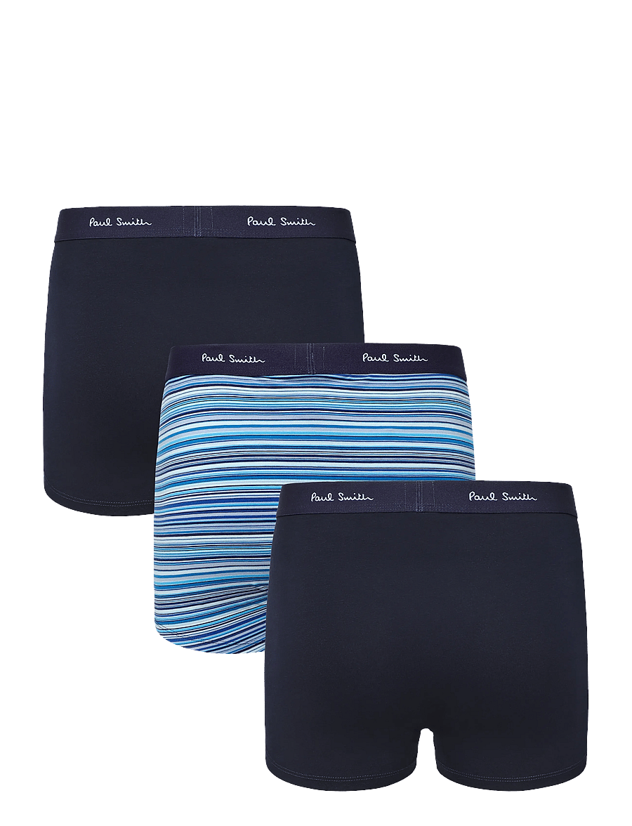 PS Paul Smith - MEN TRUNK 3 PACK SIGN MIX - multipack kalsonger - 47_navy - 1