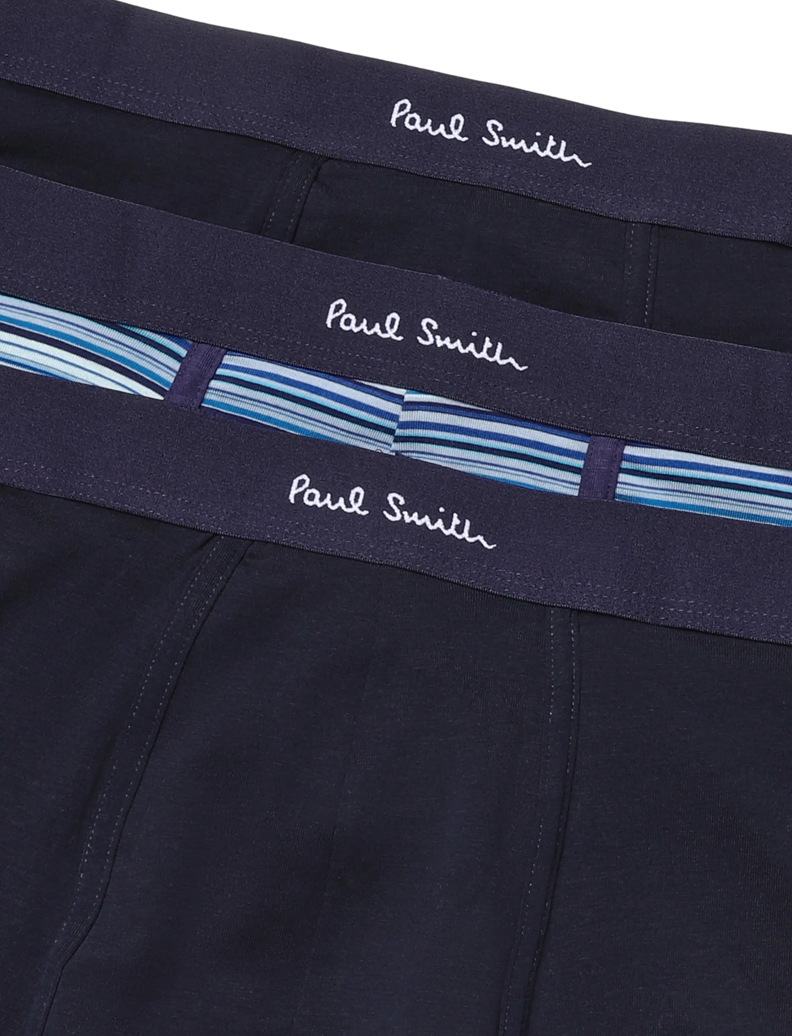 PS Paul Smith - MEN TRUNK 3 PACK SIGN MIX - multipack kalsonger - 47_navy - 2