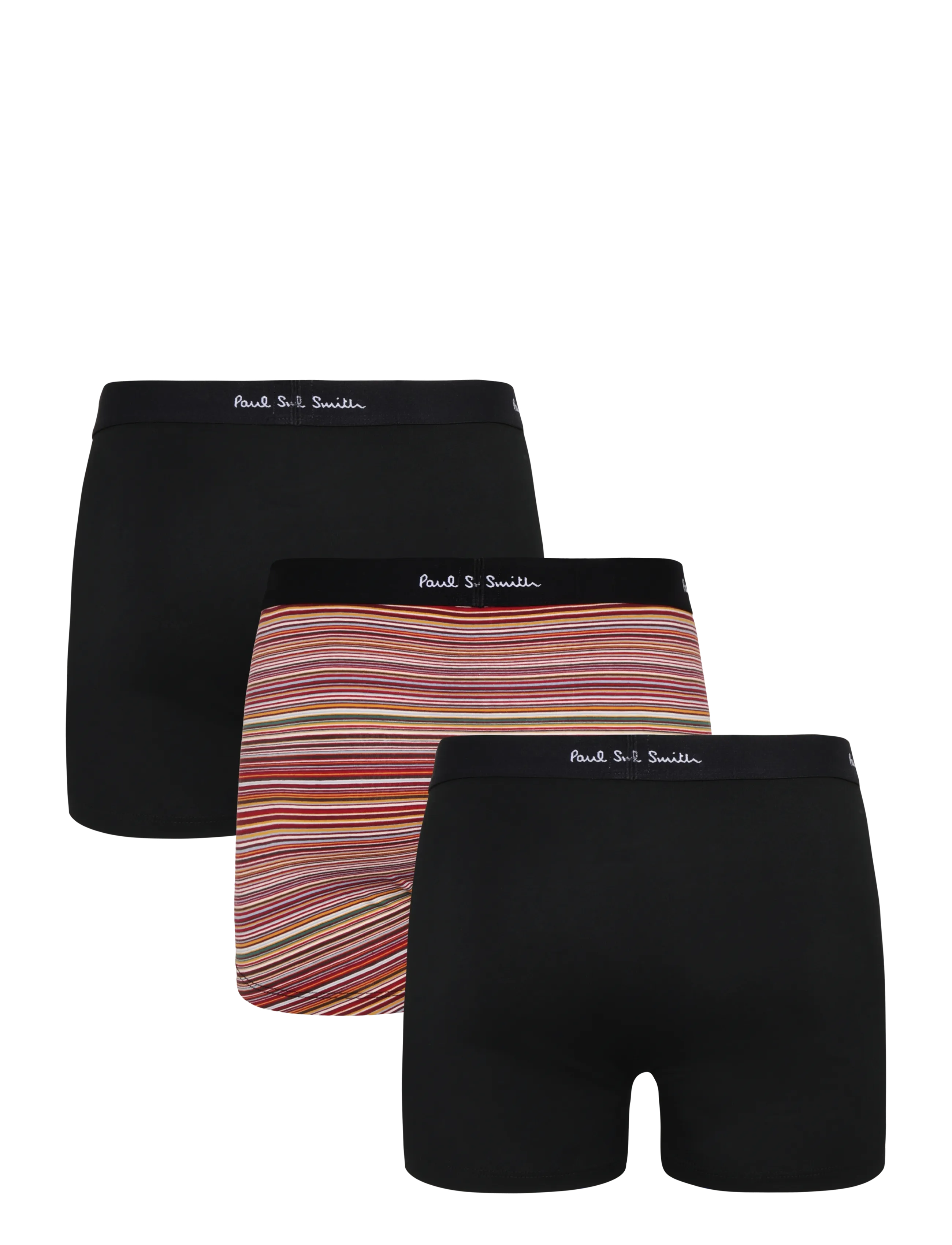 PS Paul Smith - MEN TRUNK 3 PACK BLK SIGN - multipack kalsonger - 79_black - 1