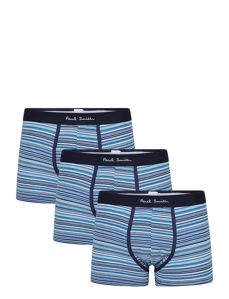 PS Paul Smith - MEN TRUNK 3 PACK SIGNATR - unterhosen im multipack - 47_navy - 0