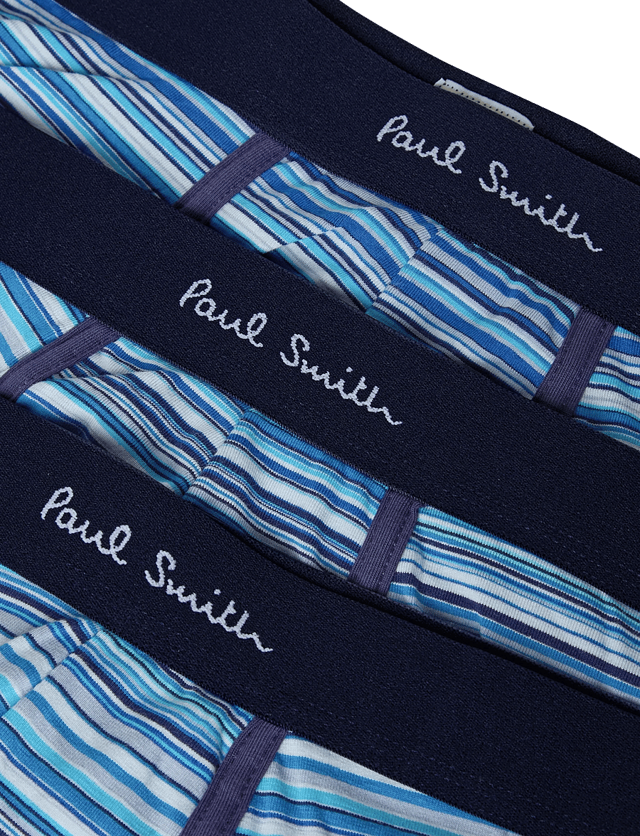 PS Paul Smith - MEN TRUNK 3 PACK SIGNATR - unterhosen im multipack - 47_navy - 2