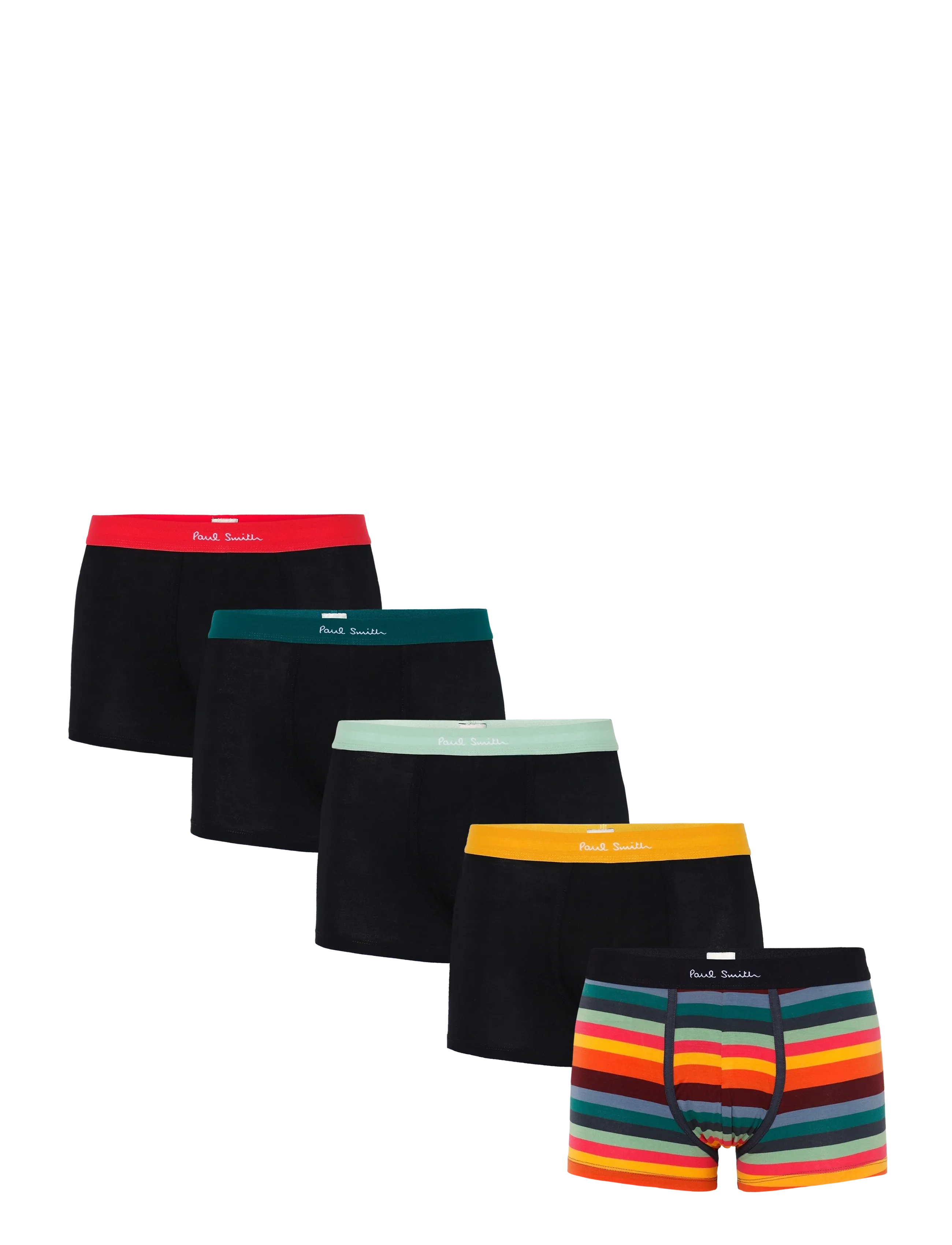 Paul Smith MEN TRUNK 5 PACK BLK ARST - Underbukser - 79_BLACK / black