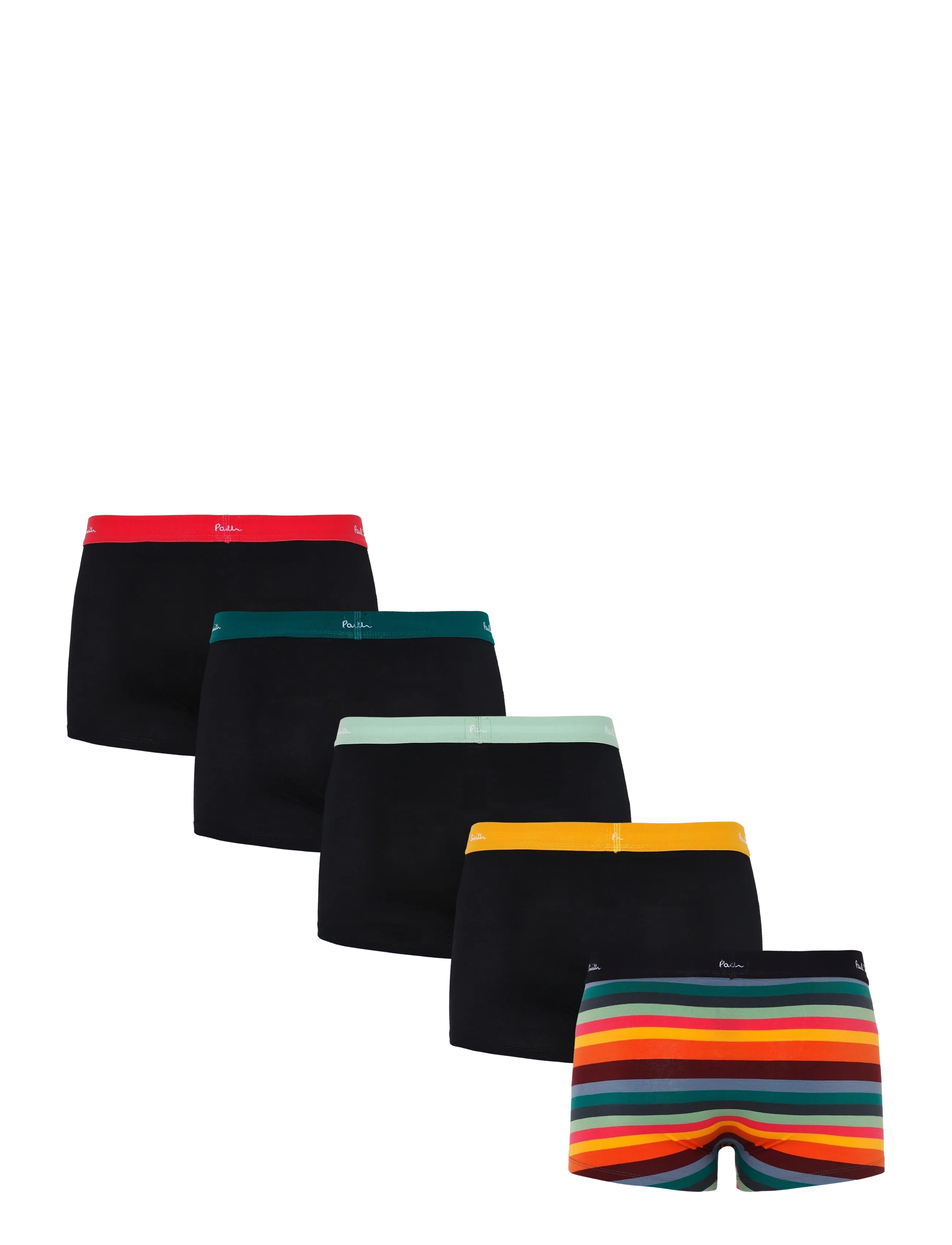 Paul Smith - MEN TRUNK 5 PACK BLK ARST - 79_black - 1