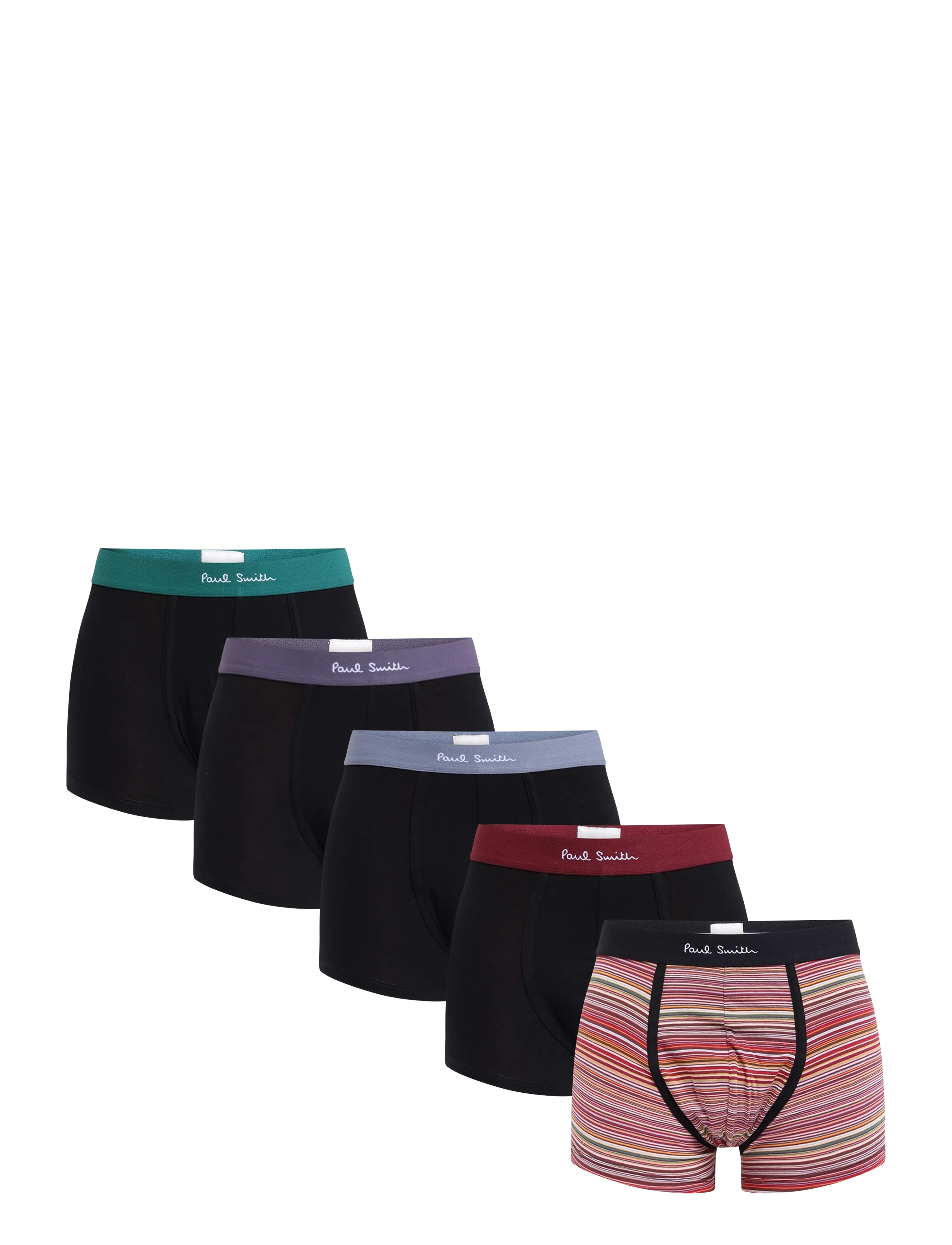 PS Paul Smith MEN TRUNK 5 PACK BLK SIGN - Bokserid - 79_BLACK / black