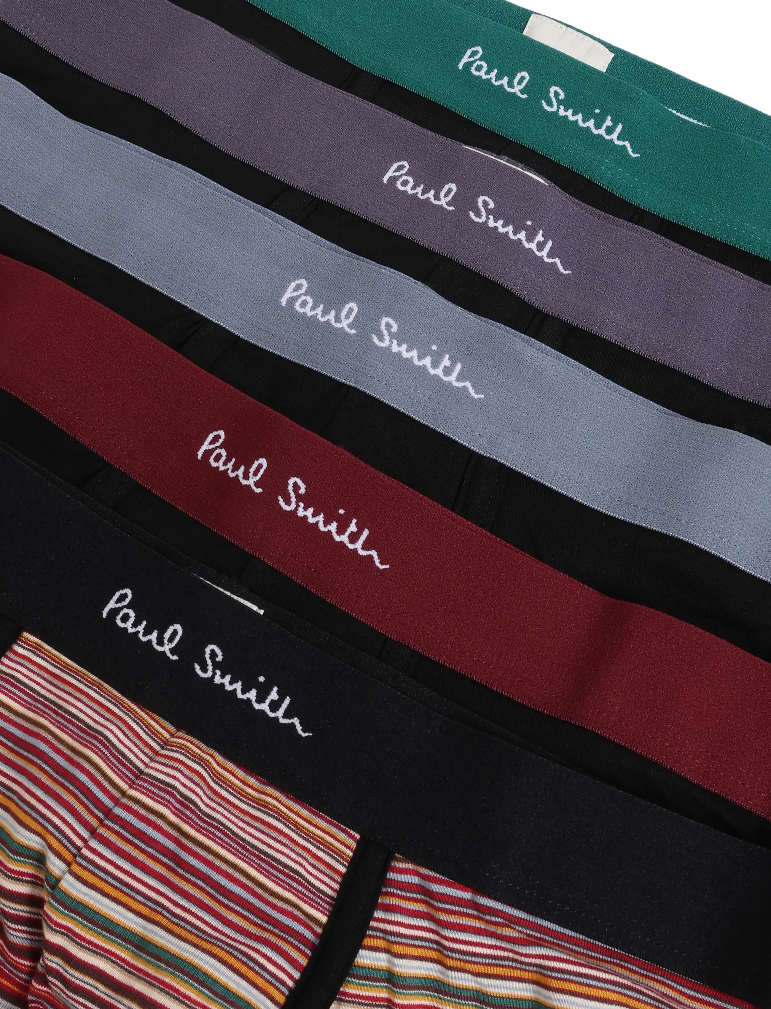 PS Paul Smith - MEN TRUNK 5 PACK BLK SIGN - multipakk aluspüksid - 79_black - 2