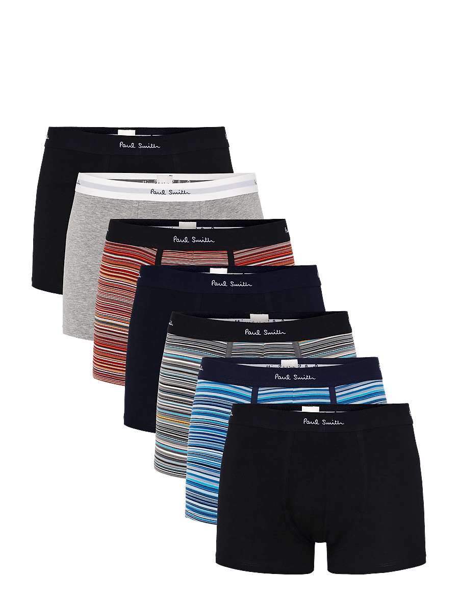 Paul Smith - MEN TRUNK 7 PACK MIX SIGN - bokserid - 1a_mixed plate 1 - 0