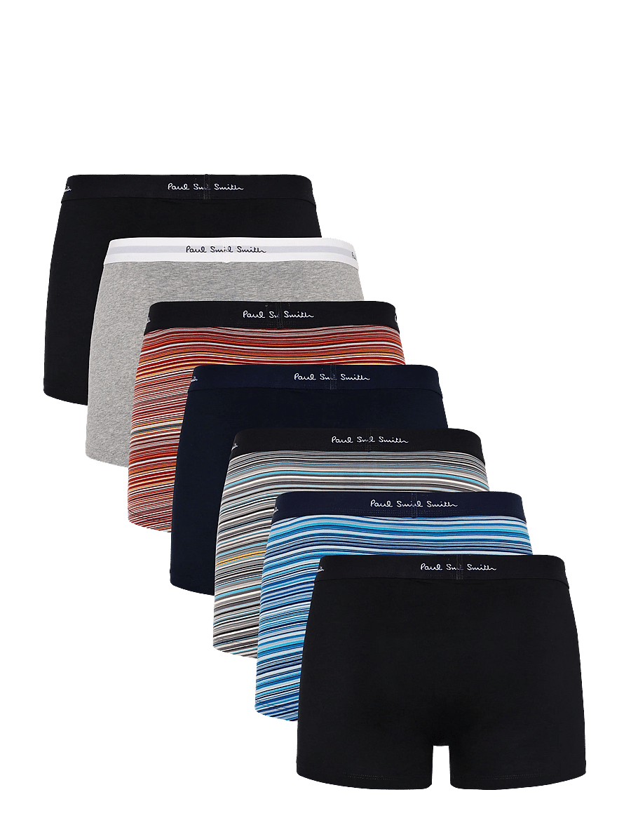 Paul Smith - MEN TRUNK 7 PACK MIX SIGN - bokserid - 1a_mixed plate 1 - 1