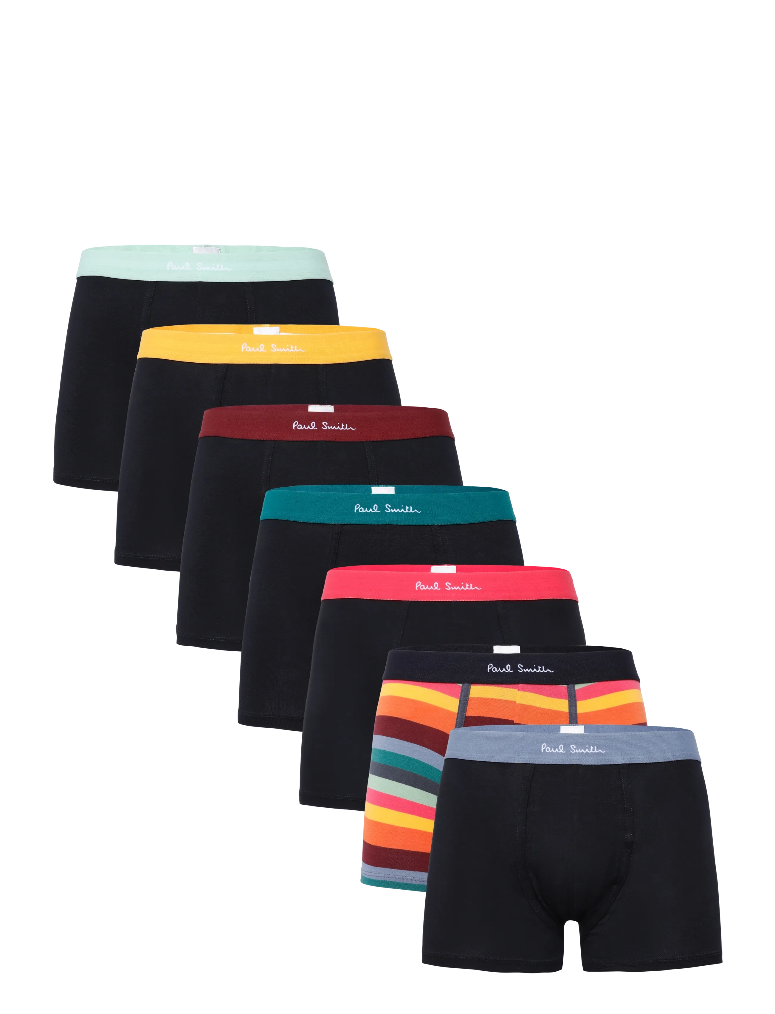 PS Paul Smith MEN TRUNK 7 PACK MIX ARST - Unterwäsche - 79_BLACK / black