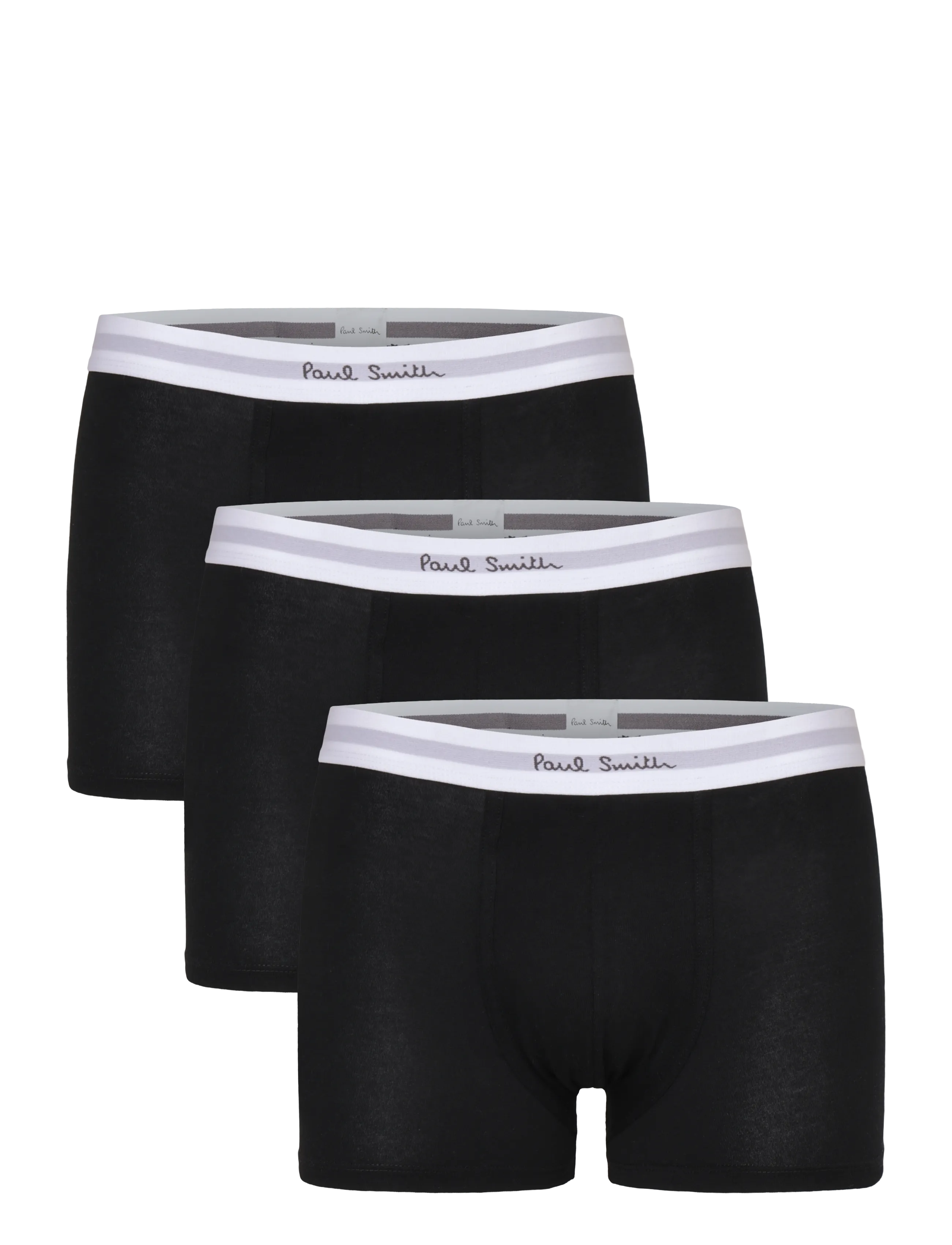 Paul Smith MEN TRUNK 3PK WHITE BAND - Unterwäsche - 79_BLACK / black