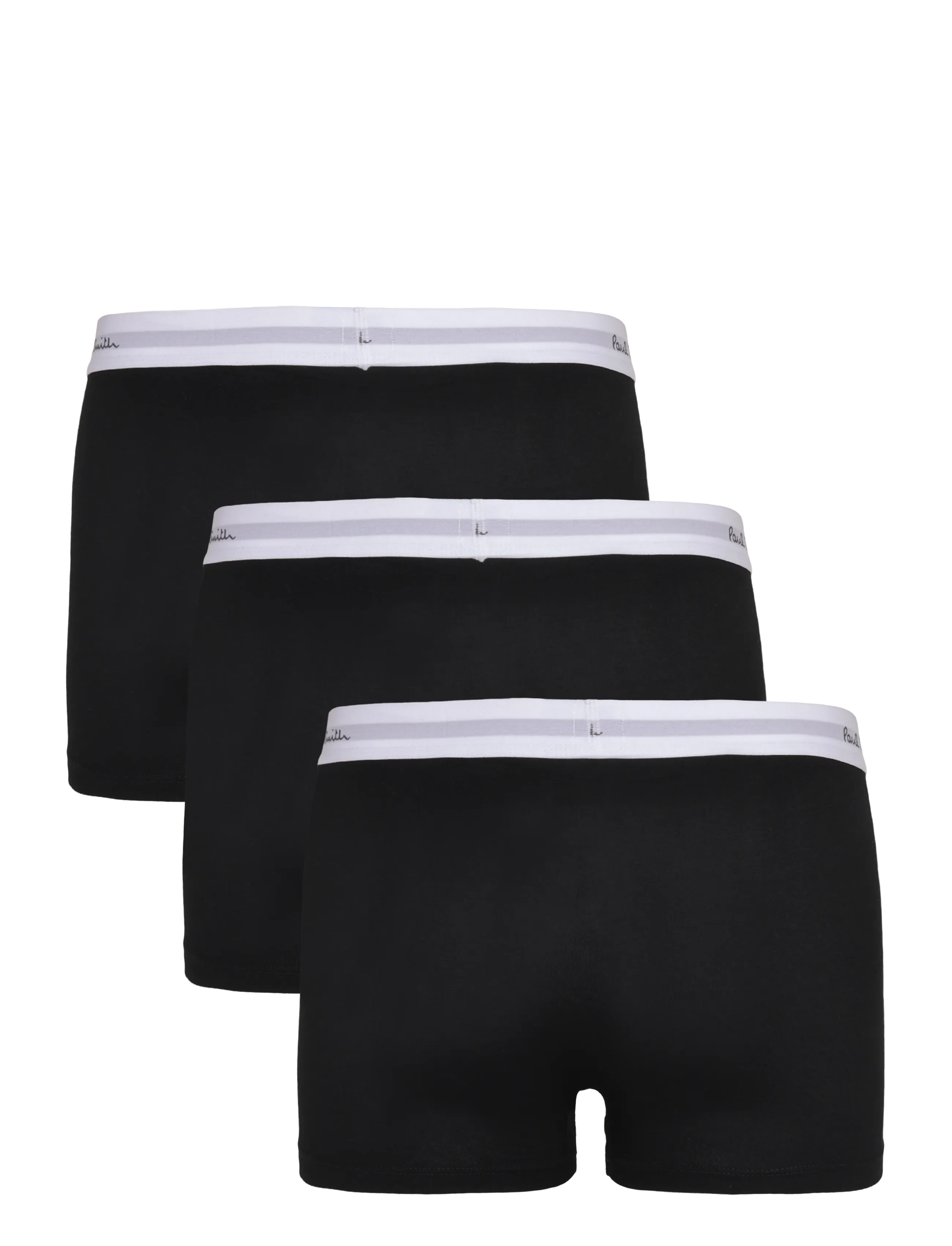 PS Paul Smith - MEN TRUNK 3PK WHITE BAND - multipack underpants - black - 1