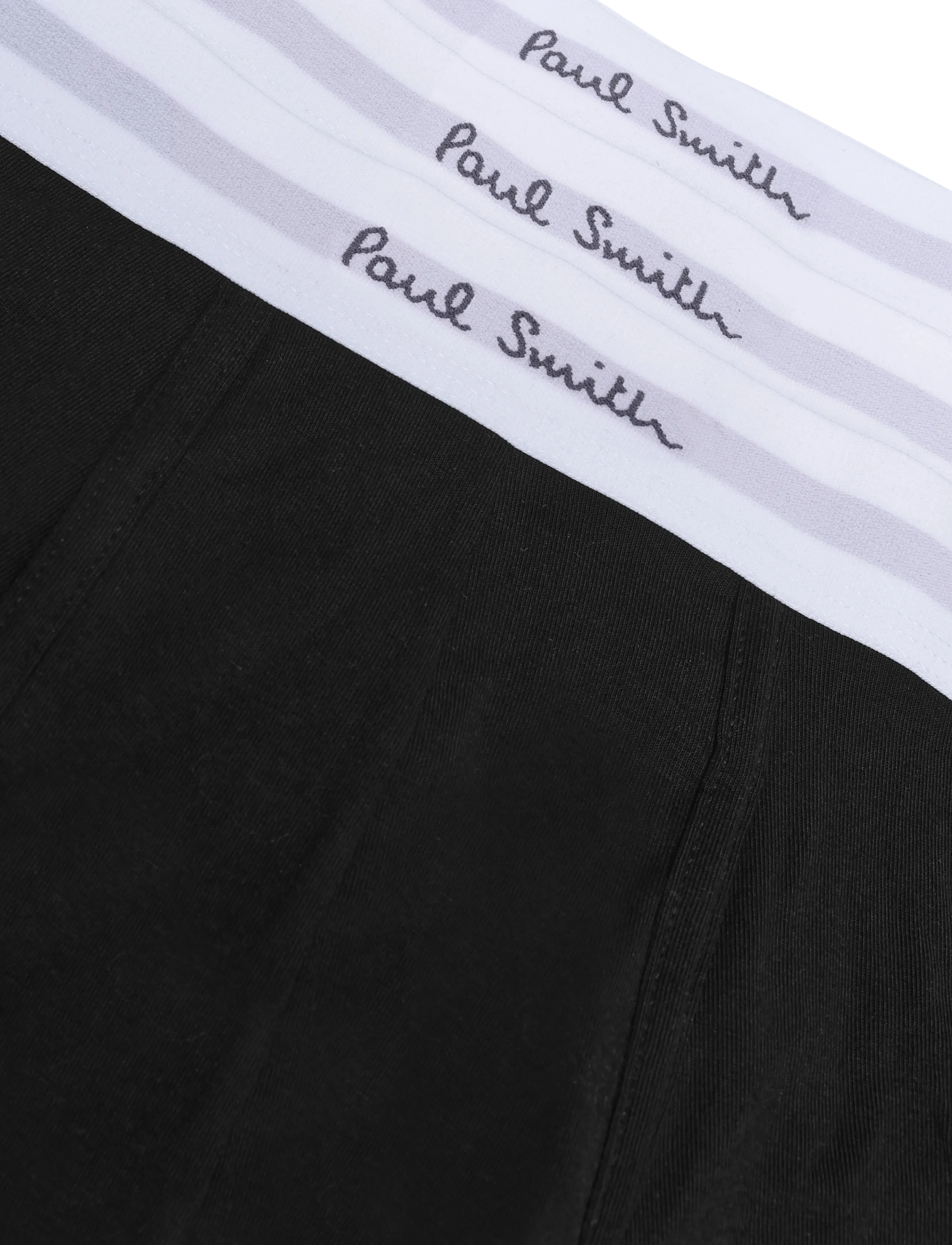 PS Paul Smith - MEN TRUNK 3PK WHITE BAND - multipack underpants - black - 2