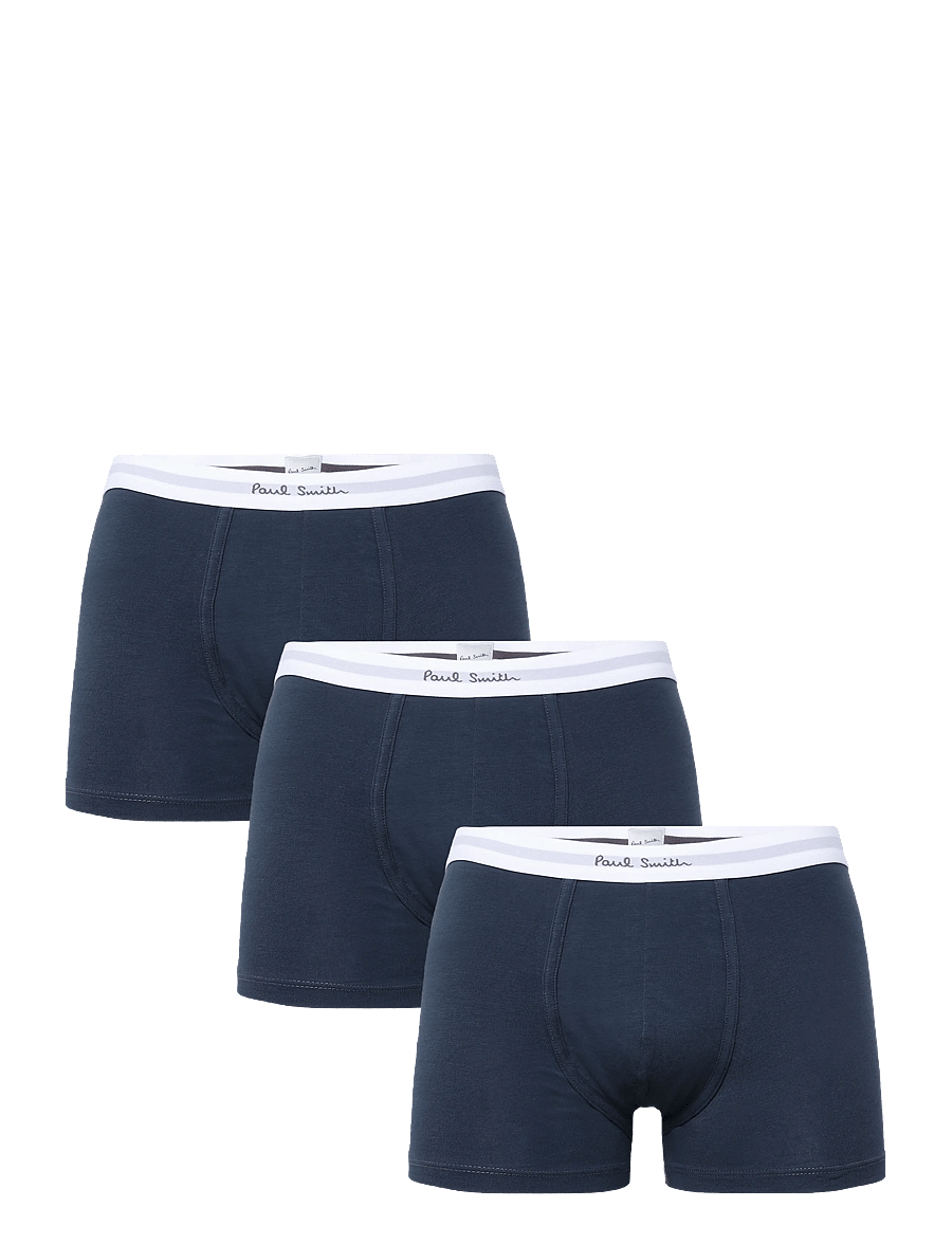 PS Paul Smith - MEN TRUNK 3 PACK PLAIN - boxershorts - 75_anthracite - 0