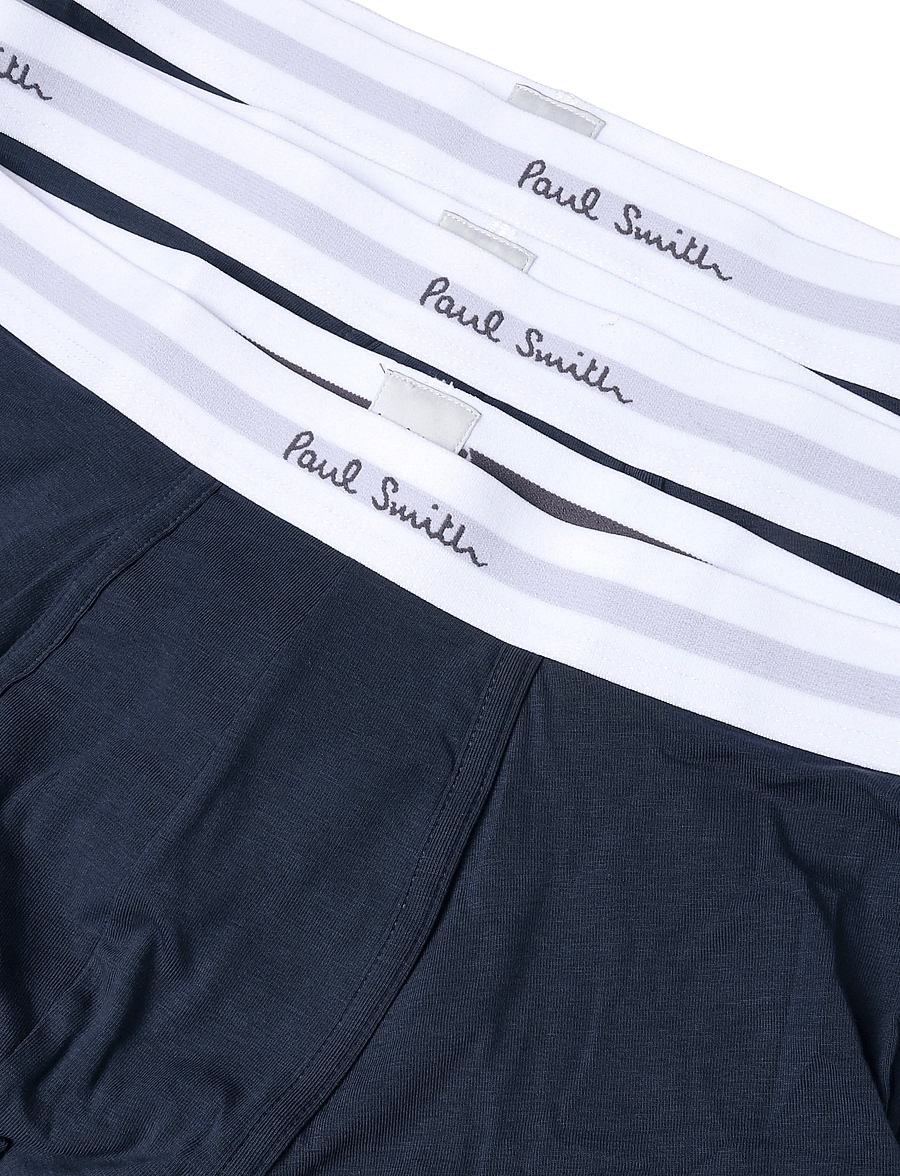 PS Paul Smith - MEN TRUNK 3 PACK PLAIN - multipack underpants - anthracite - 2