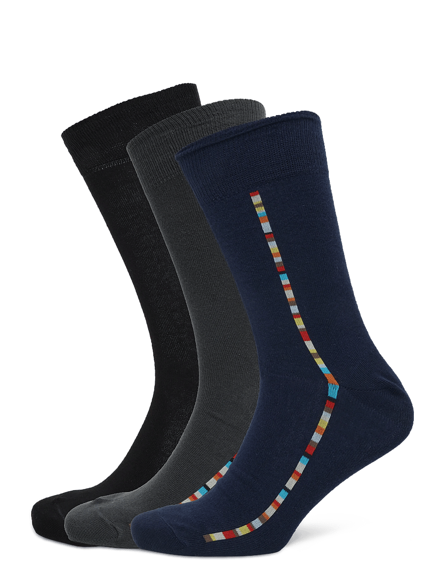 PS Paul Smith - MEN SOCK PK VITTORE - tennissocken - 1a_mixed plate 1 - 0
