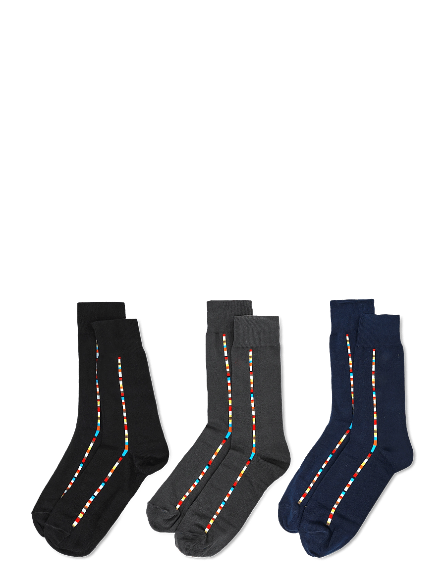PS Paul Smith - MEN SOCK PK VITTORE - tennissocken - 1a_mixed plate 1 - 1