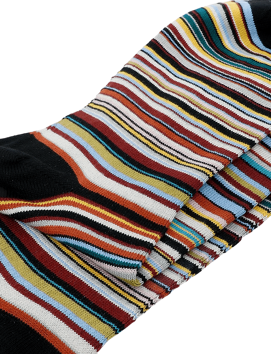 PS Paul Smith - MEN SOCK 2 PACK SIGNTR - vanliga strumpor - 1b_mixed plate 2 - 2