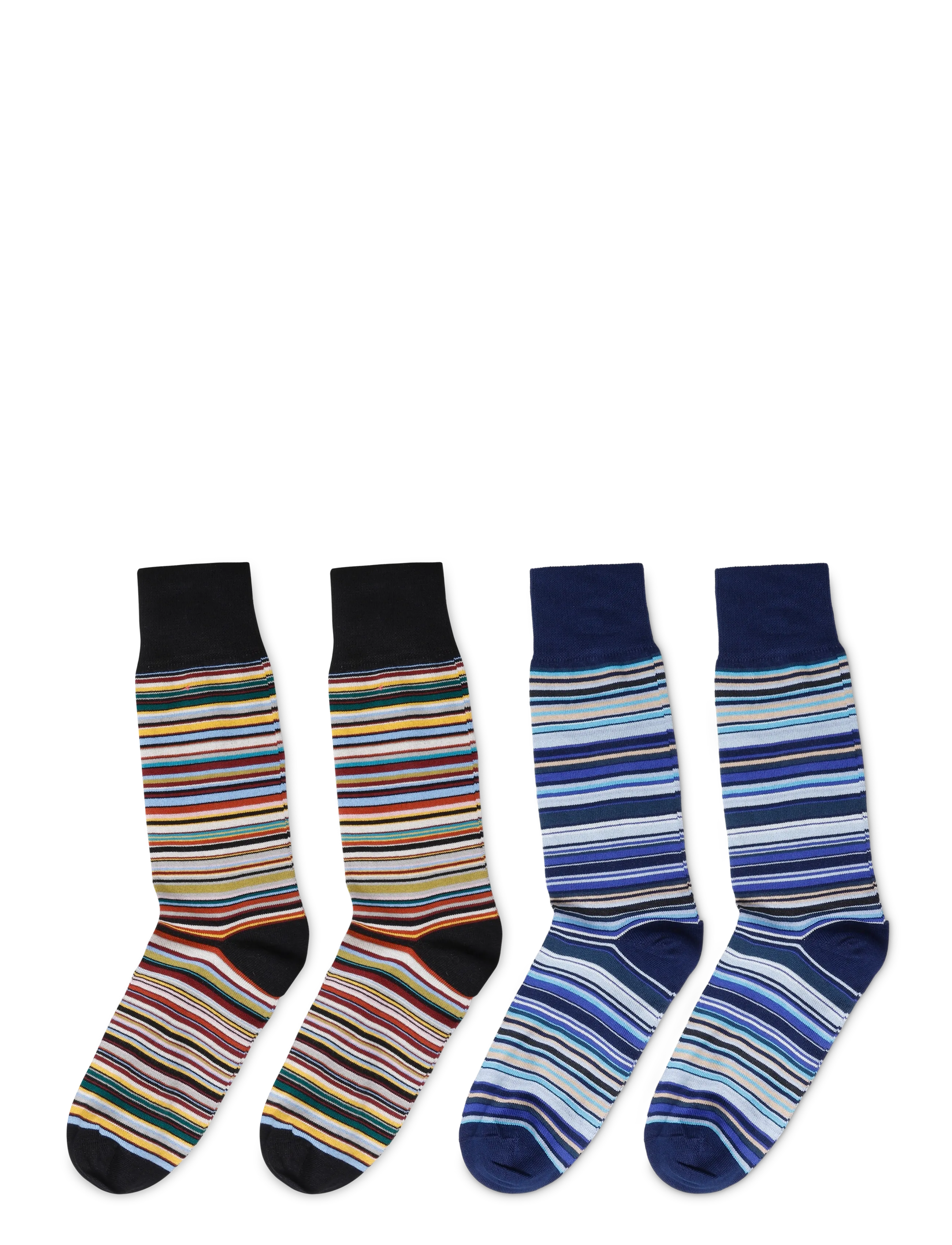 PS Paul Smith - MEN SOCK 2 PACK SIGNTR - tennissocken - 3b_mixed plate 3 - 1