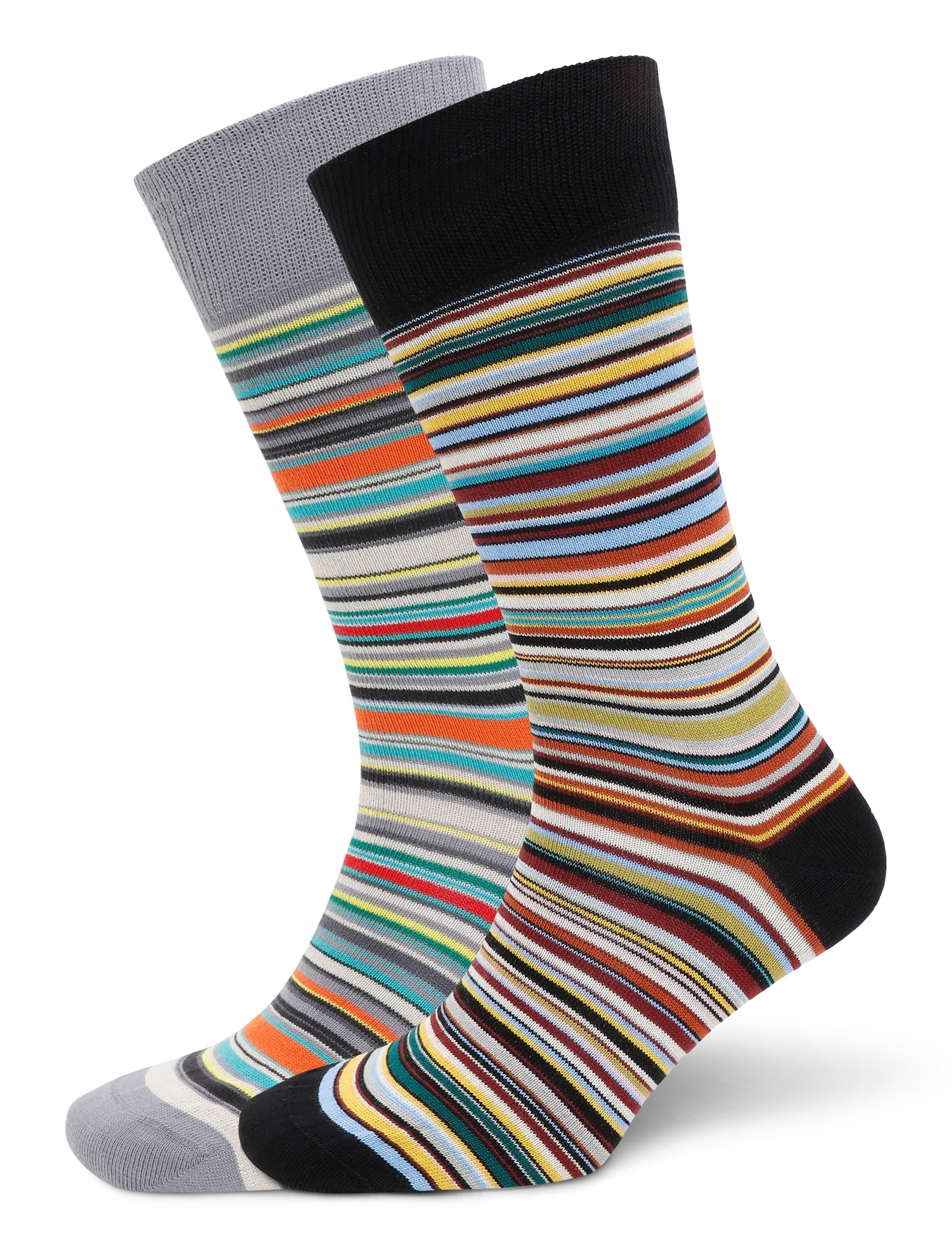 PS Paul Smith MEN SOCK 2 PACK SIGNTR - Tennissocken - MIXED PLATE 2 / multi