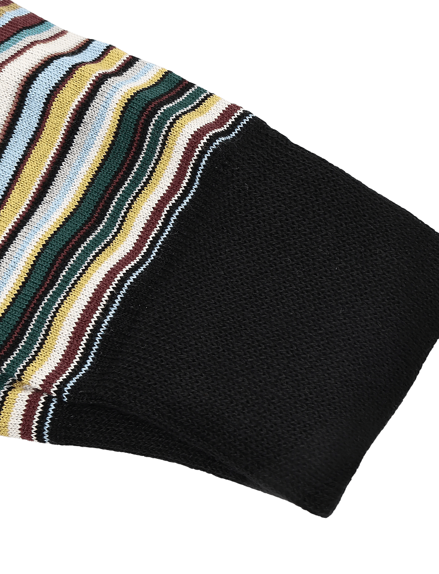 PS Paul Smith - MEN SOCK 6 PACK SIGNATURE - tennissocken - 1a_mixed plate 1 - 2
