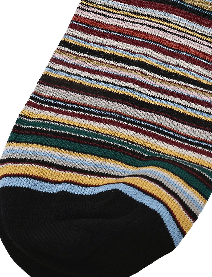 PS Paul Smith - MEN SOCK 3PK GOLD SIG - tennissocken - 1a_mixed plate 1 - 2