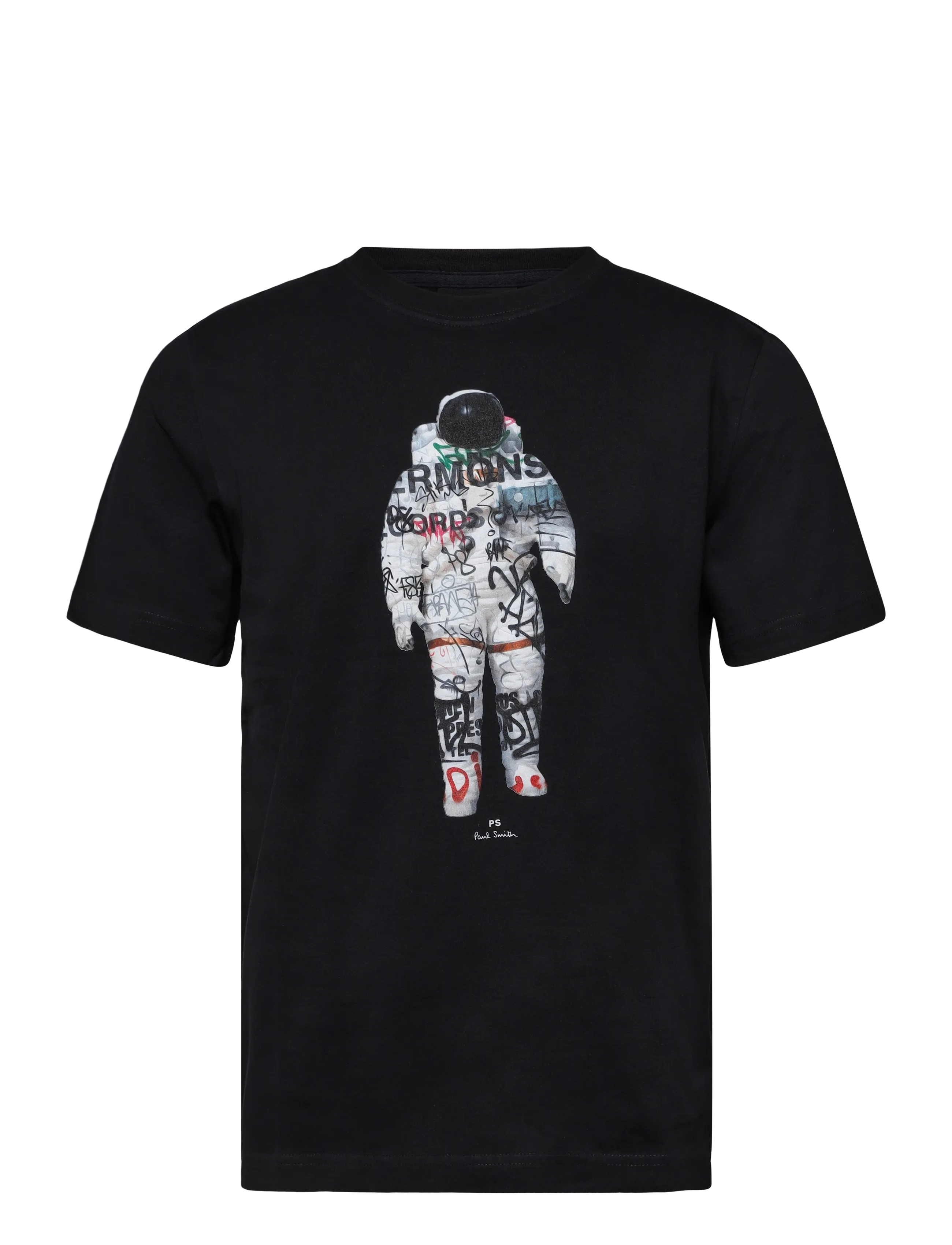 PS Paul Smith MENS REG FIT T SHIRT ASTRONAUT - Shop by occasion - BLACK / black