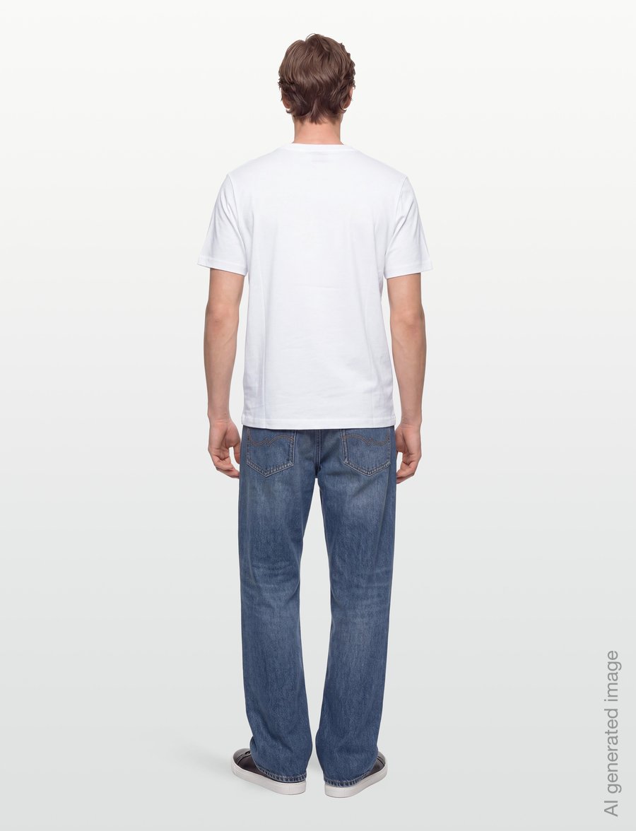 PS Paul Smith - MENS REG FIT SS T SHIRT SEEDS - kurzärmelige t-shirts - white - 4