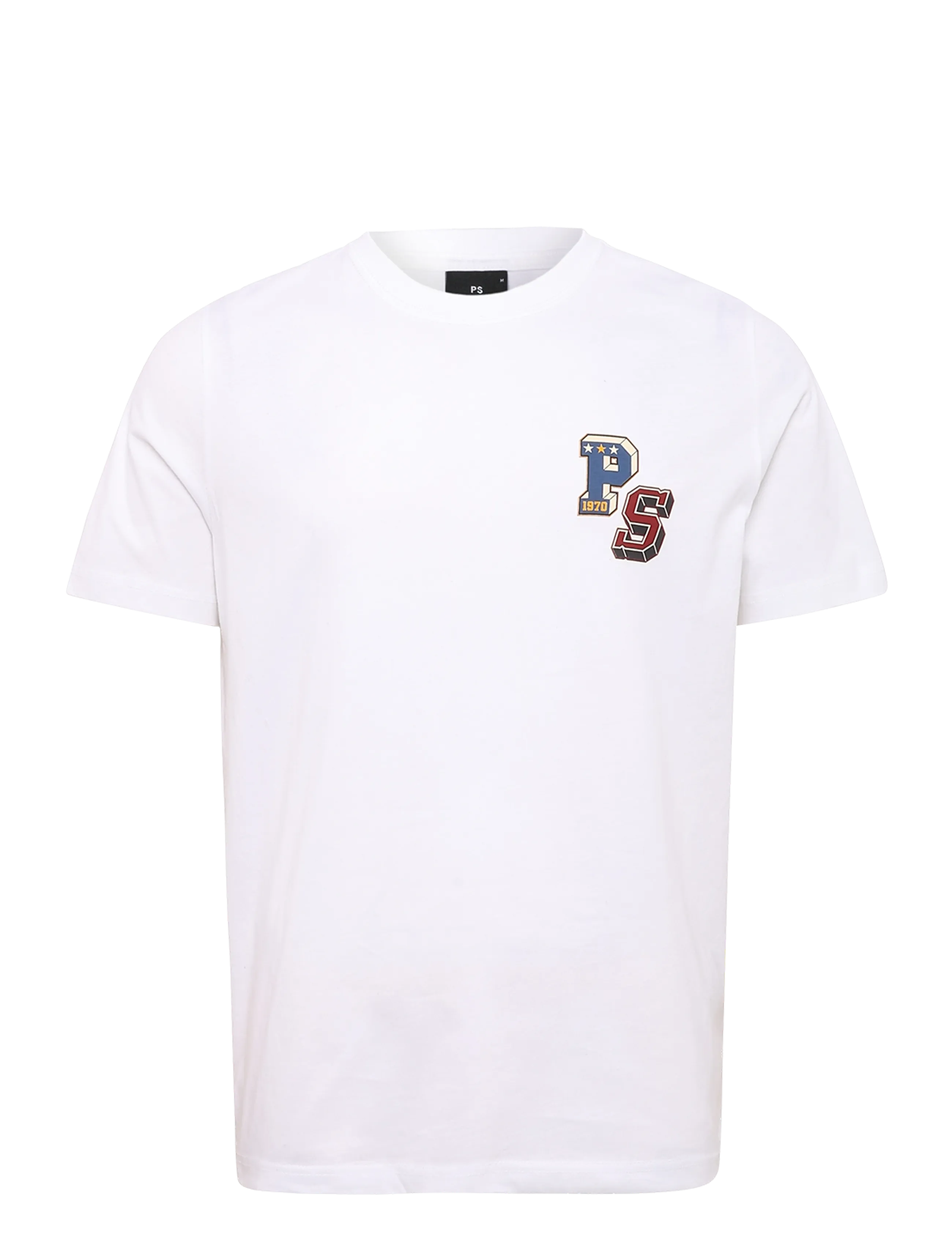 PS Paul Smith - MENS REG FIT T SHIRT PS1970 - kortärmade t-shirts - white - 1