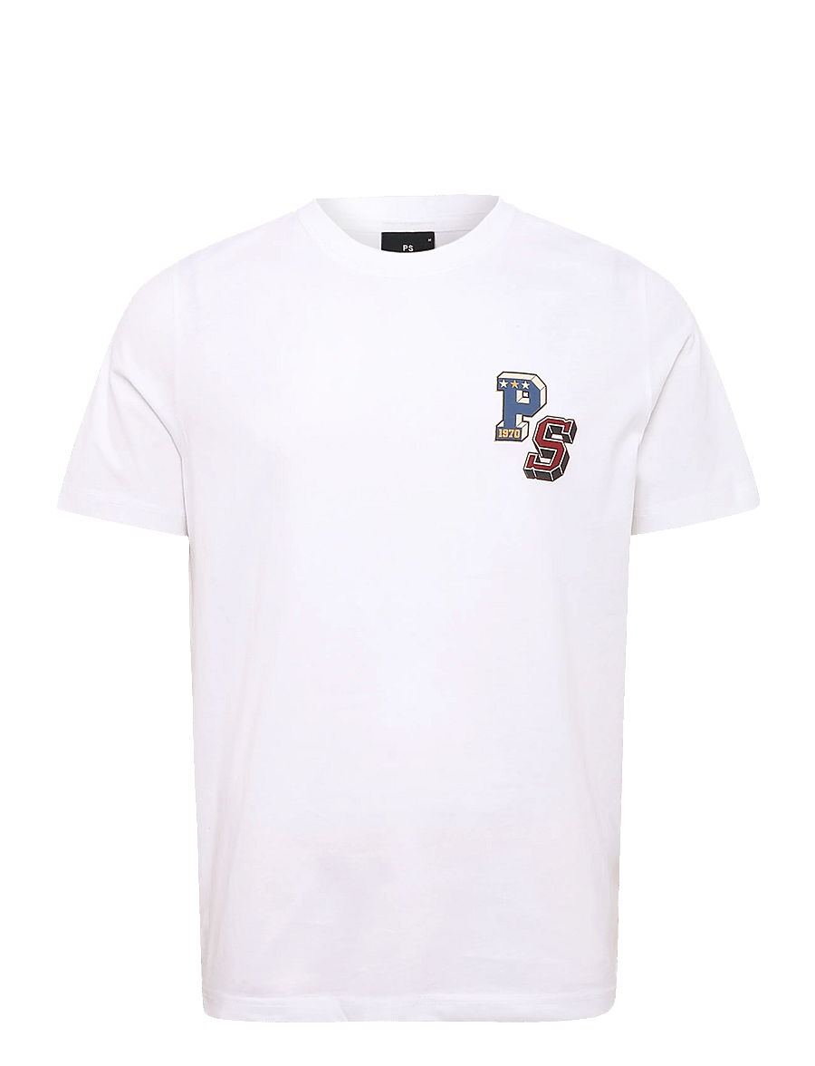 PS Paul Smith - MENS REG FIT T SHIRT PS1970 - kortärmade t-shirts - white - 1