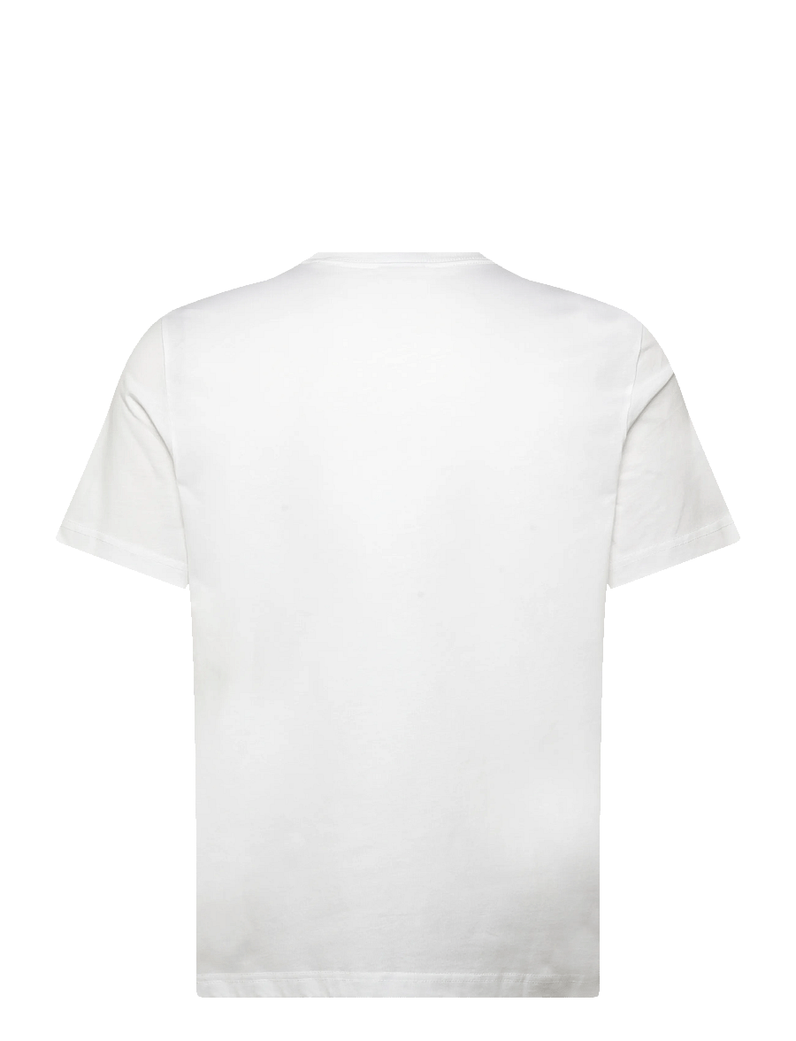 PS Paul Smith - MENS REG FIT T SHIRT CHAIN - kortærmede t-shirts - 01_white - 1