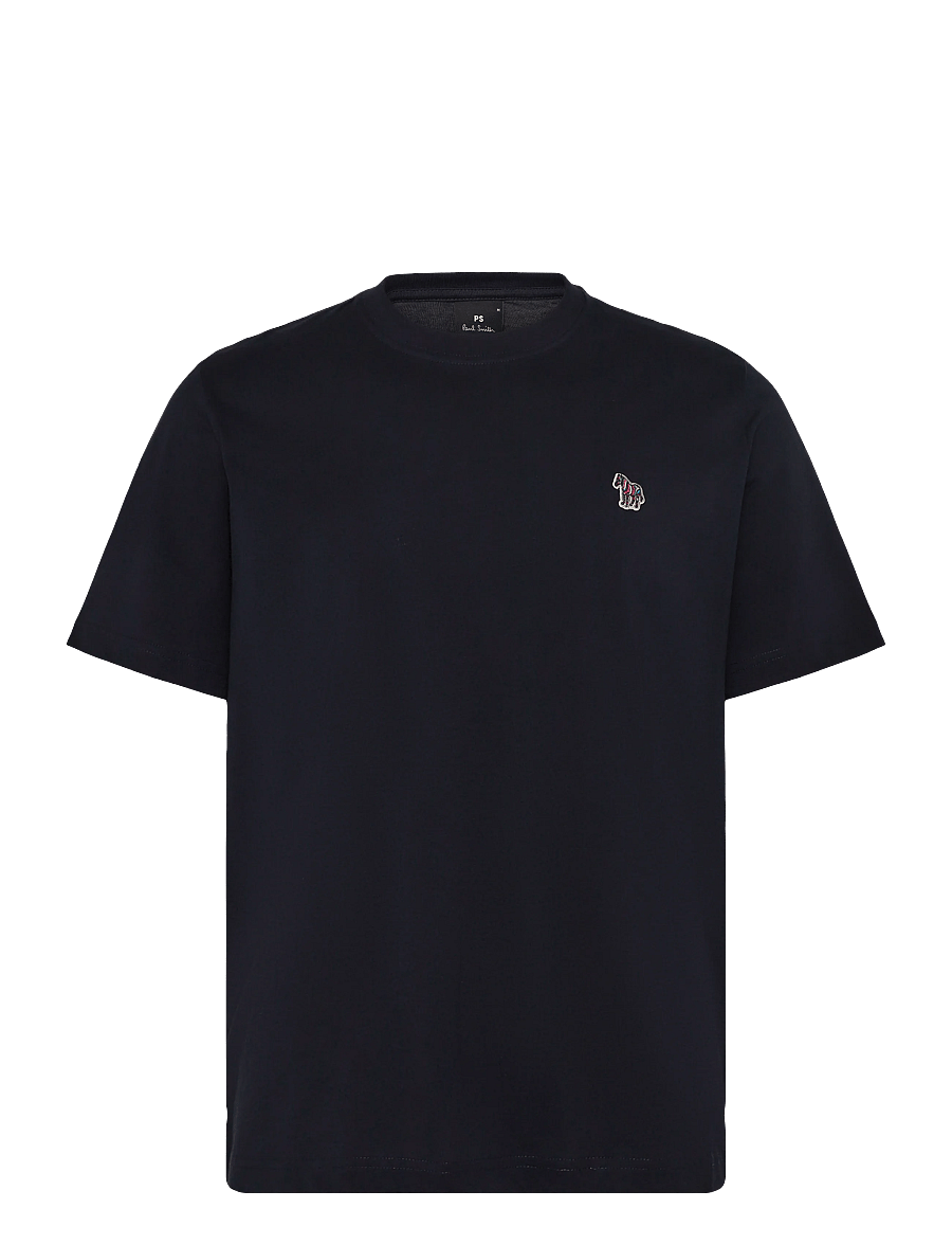 Paul Smith - MENS REG FIT SS TSHIRT ZEBRA - short-sleeved t-shirts - 49_dk_na - 0