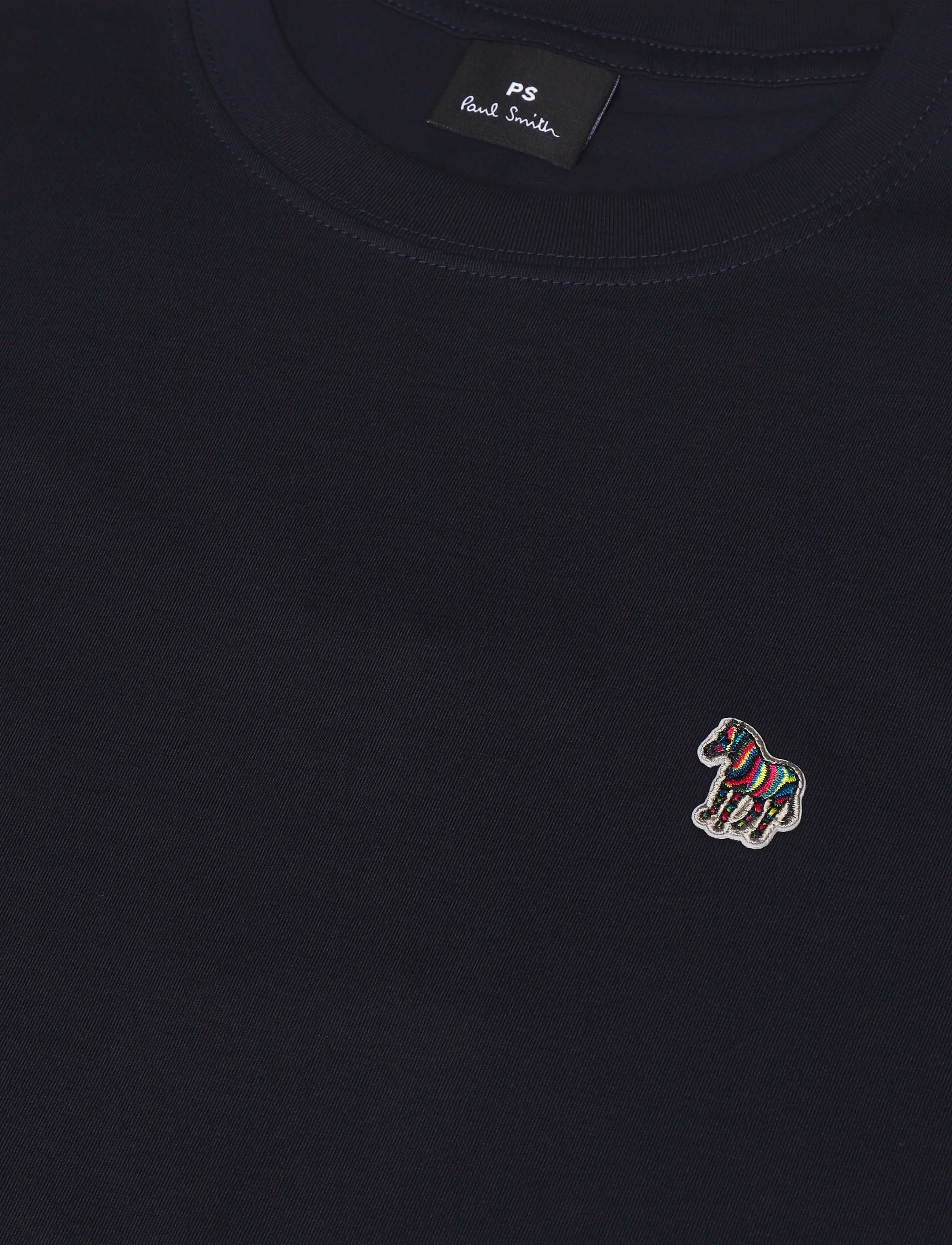 Paul Smith - MENS REG FIT SS TSHIRT ZEBRA - short-sleeved t-shirts - 49_dk_na - 2