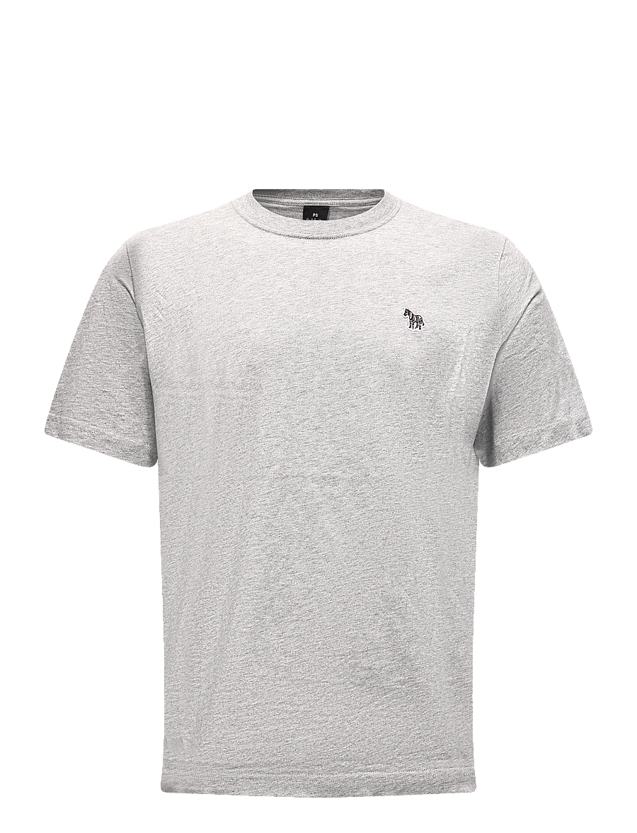 PS Paul Smith - MENS REG FIT SS TSHIRT ZEBRA - kortærmede t-shirts - 72_melan - 0