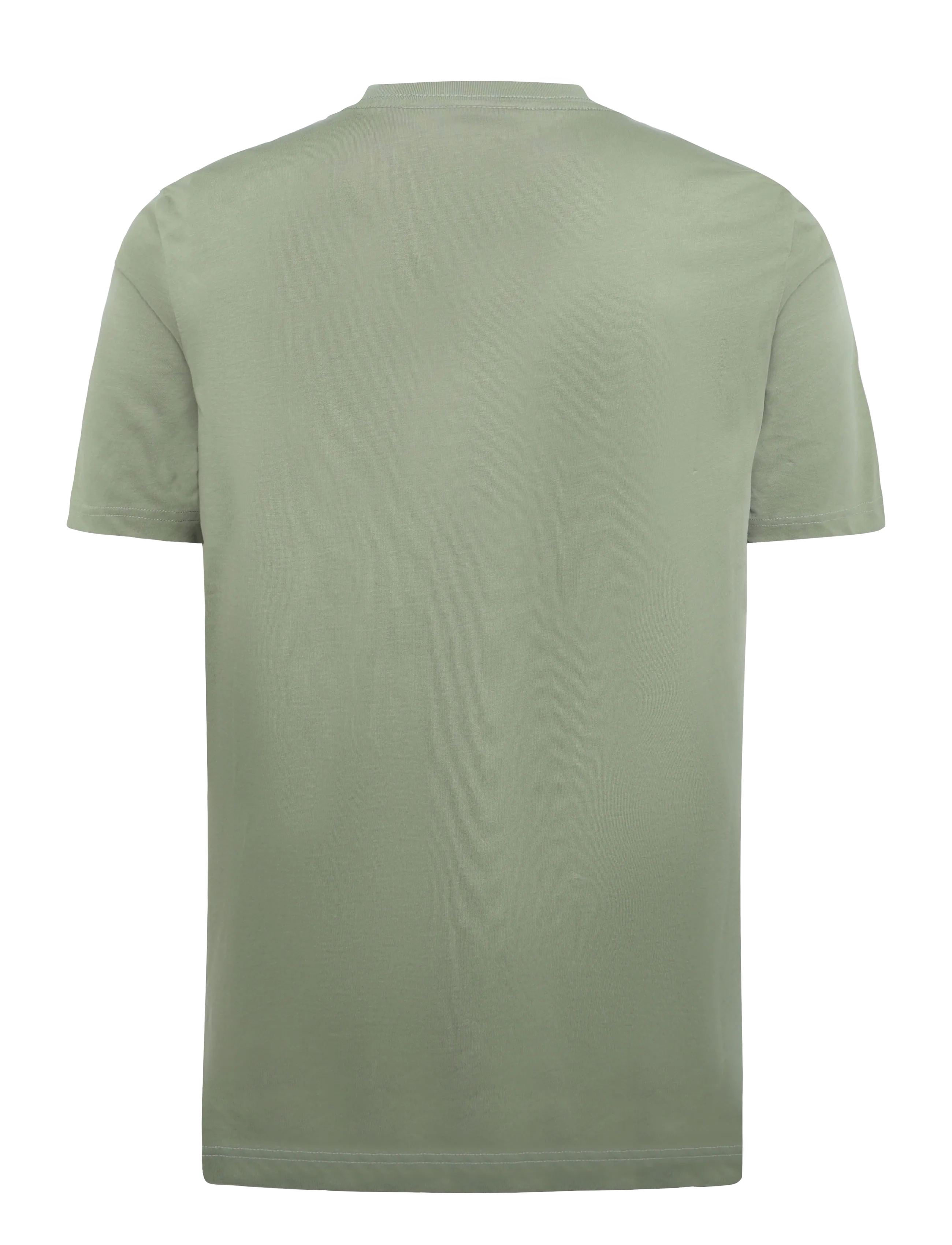 PS Paul Smith - MENS REG FIT SS TSHIRT ZEBRA - kurzärmelige t-shirts - 34d_lt greyish green - 1