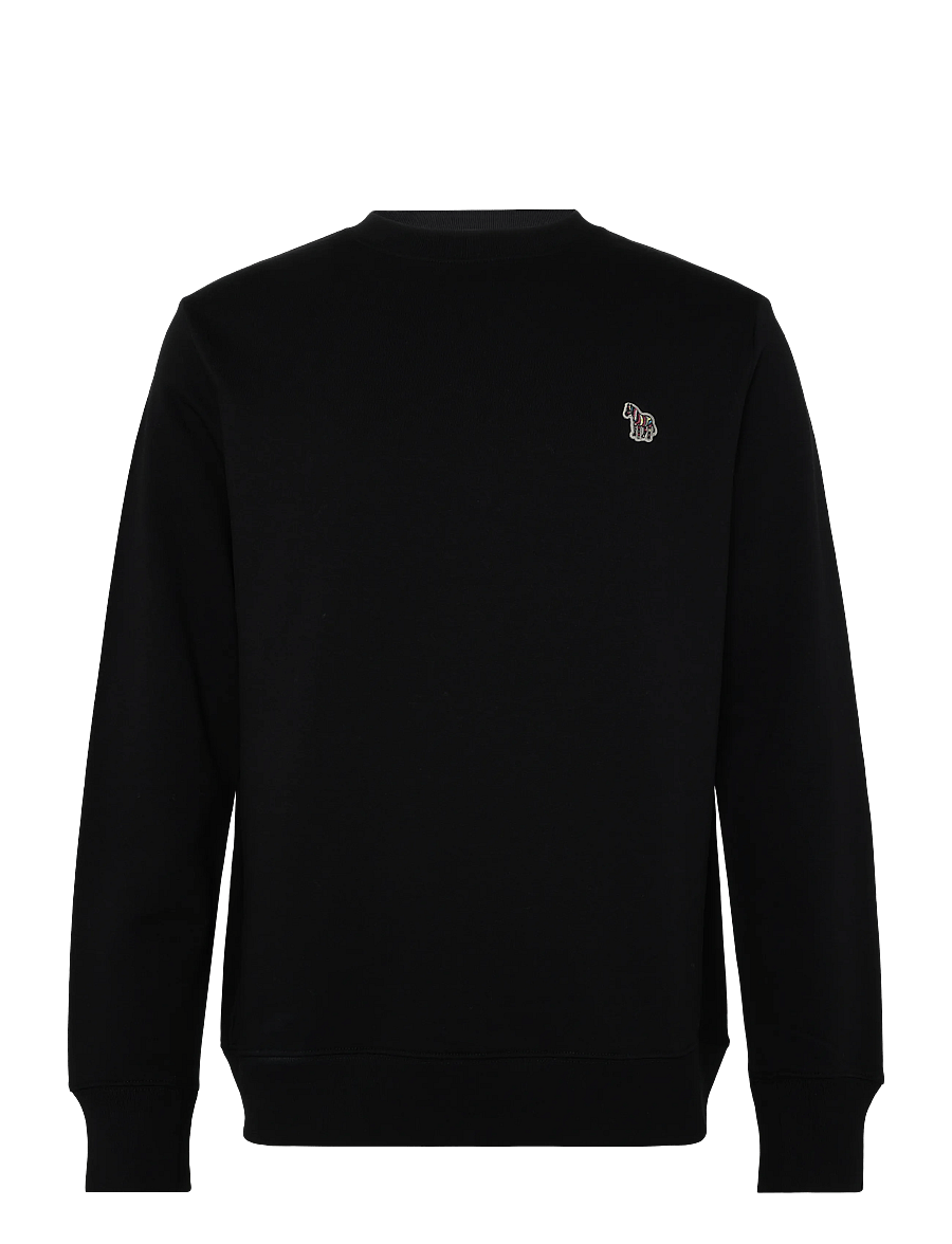 Paul Smith - MENS REG FIT SWEATSHIRT ZEBRA - dressipluusid - 79_black - 0