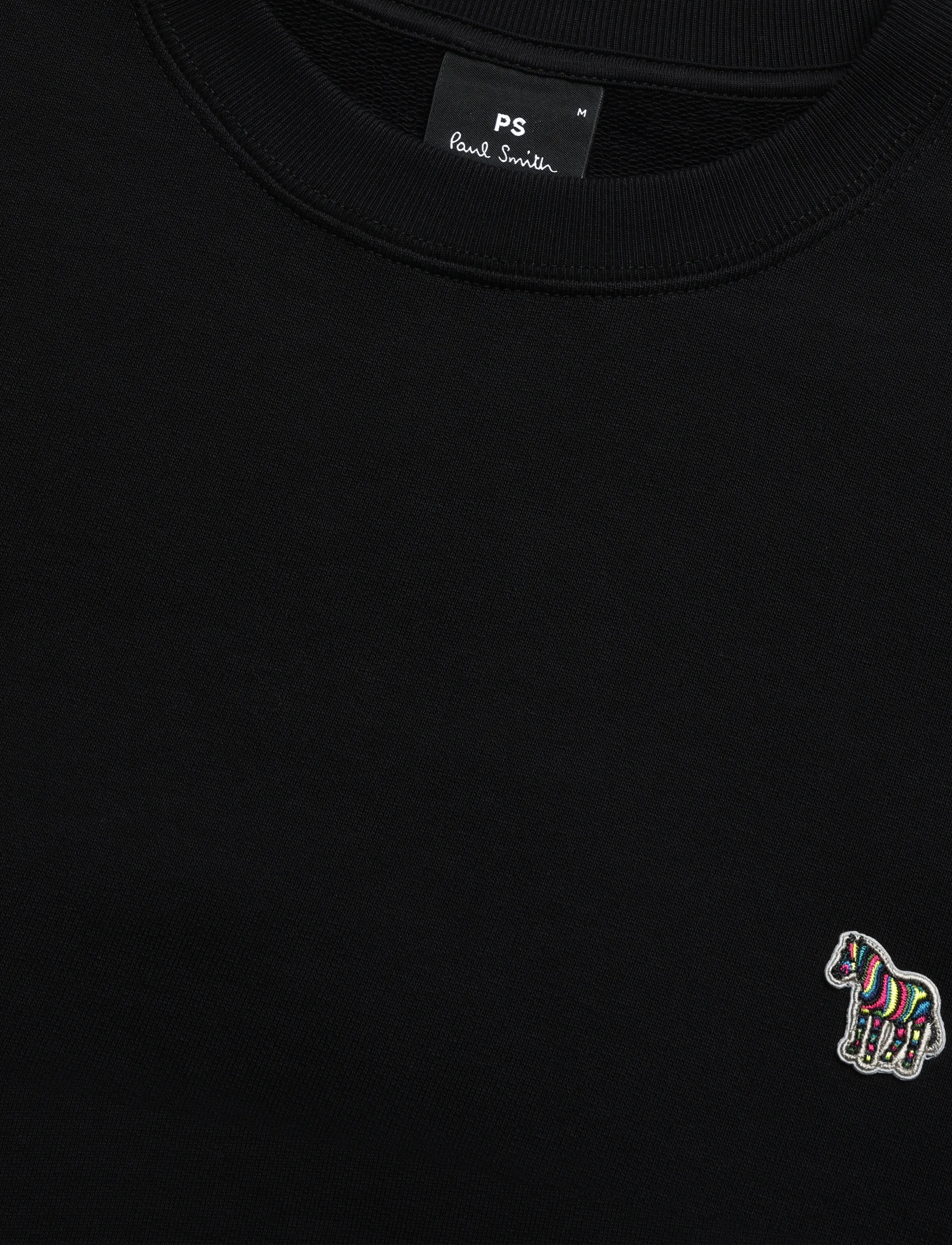 Paul Smith - MENS REG FIT SWEATSHIRT ZEBRA - 79_black - 2
