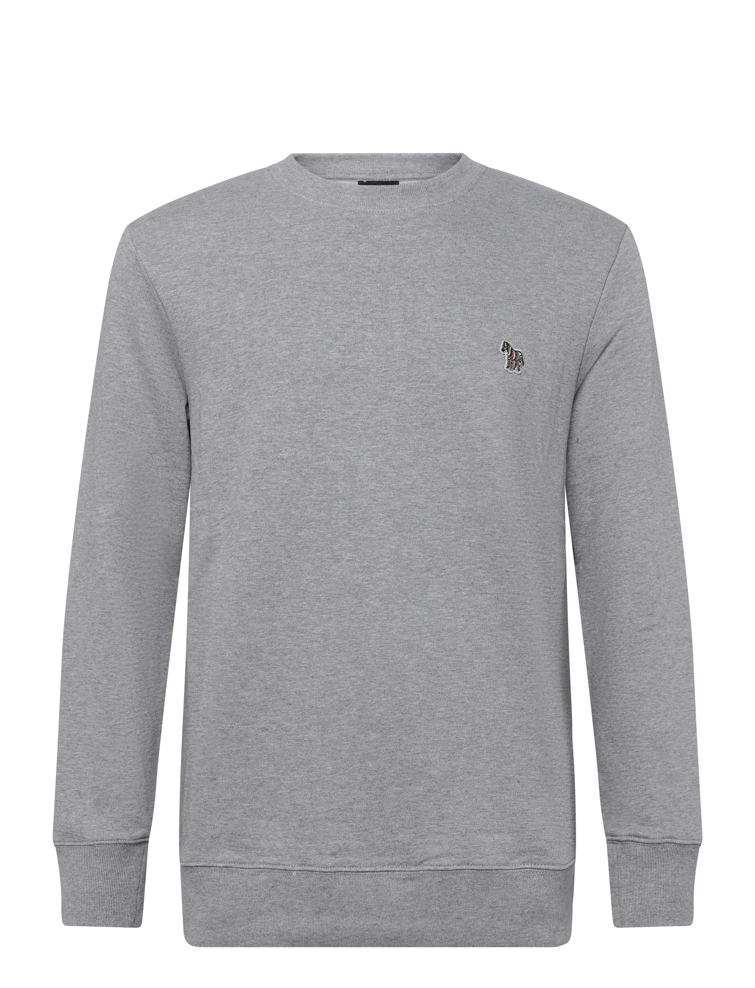 PS Paul Smith MENS REG FIT SWEATSHIRT ZEBRA - Shop efter anledning - MELAN / grey