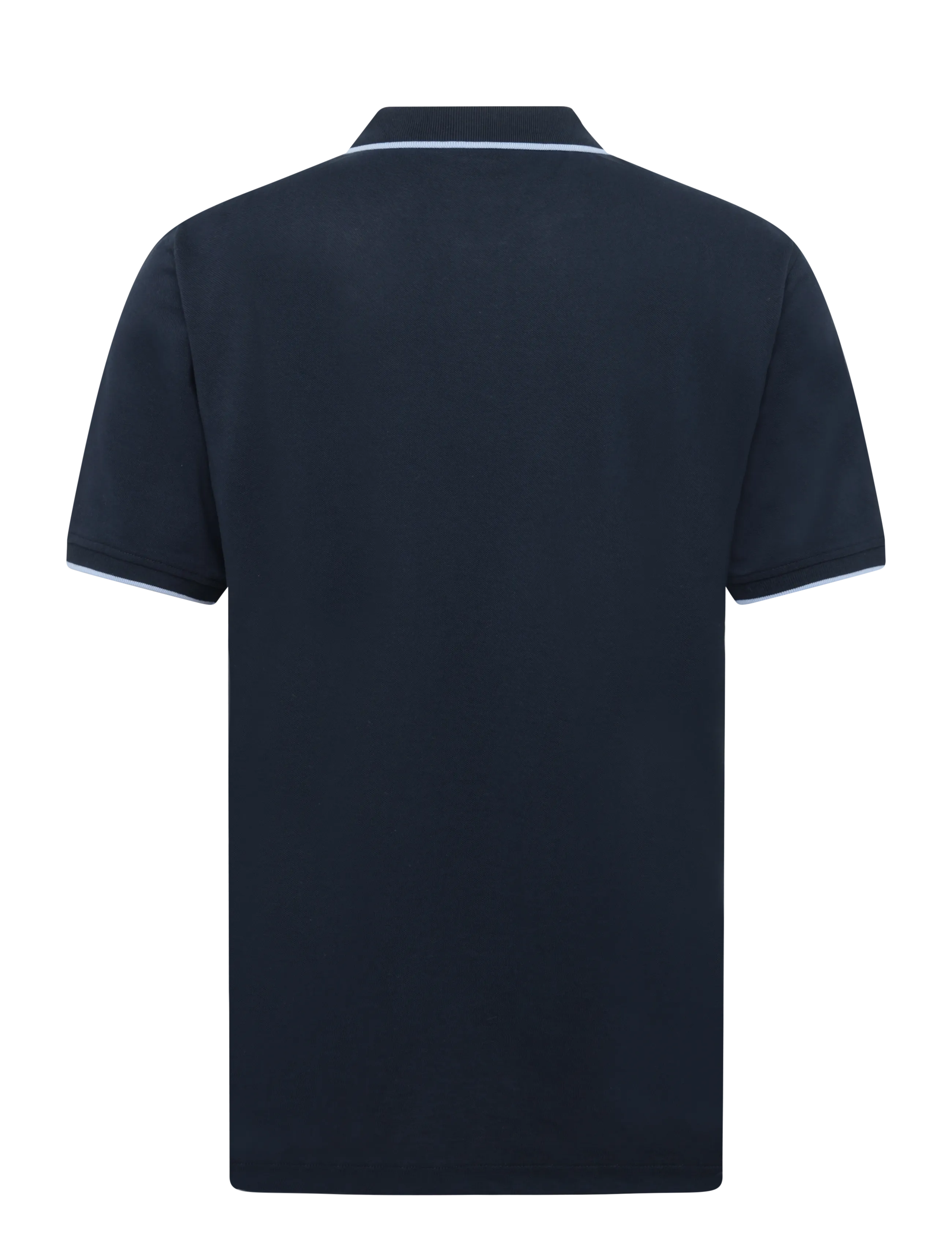 Paul Smith - MENS REG FIT SS POLO SHIRT ZEBRA - 49_very dark navy - 1
