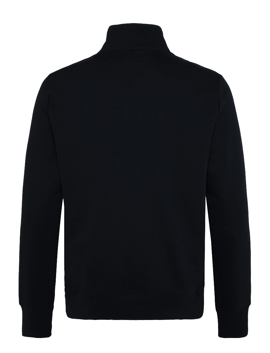 Paul Smith - MENS LS REG FIT HALF ZIP TOP ZEBRA - poolpika lukuga džemprid - 49_dk_na - 1