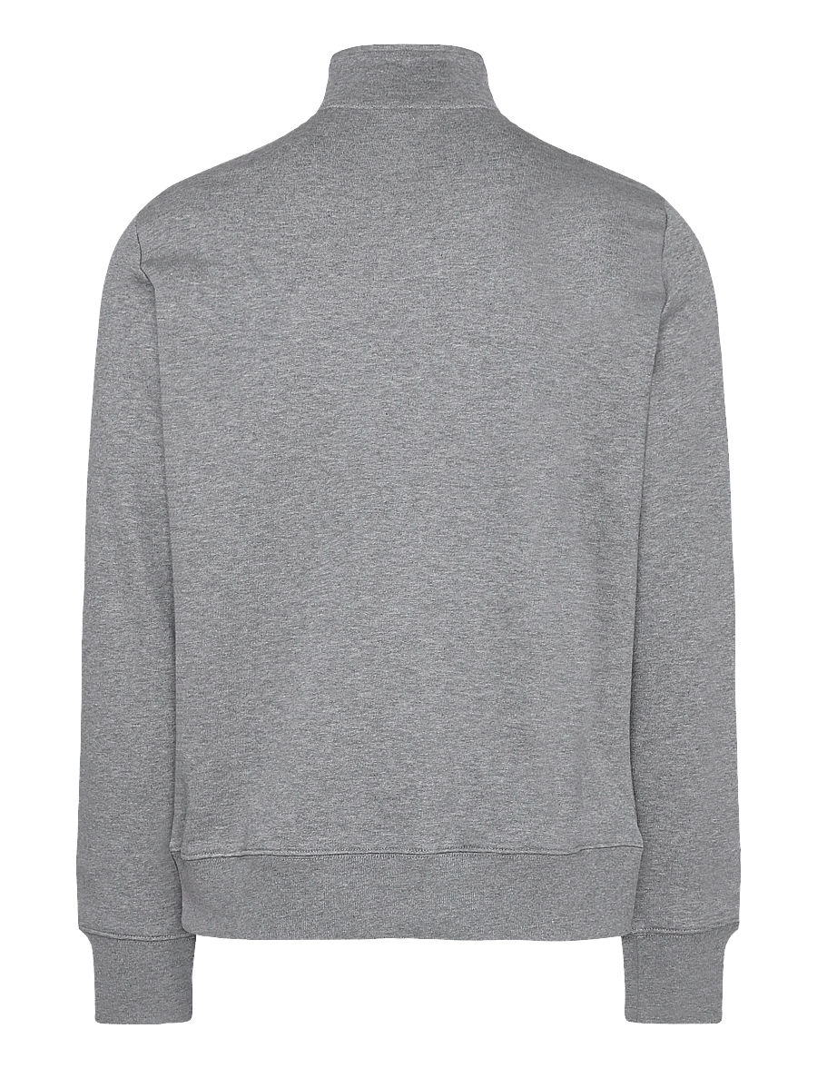 PS Paul Smith - MENS LS REG FIT HALF ZIP TOP ZEBRA - half zip jumpers - 72_melan - 1