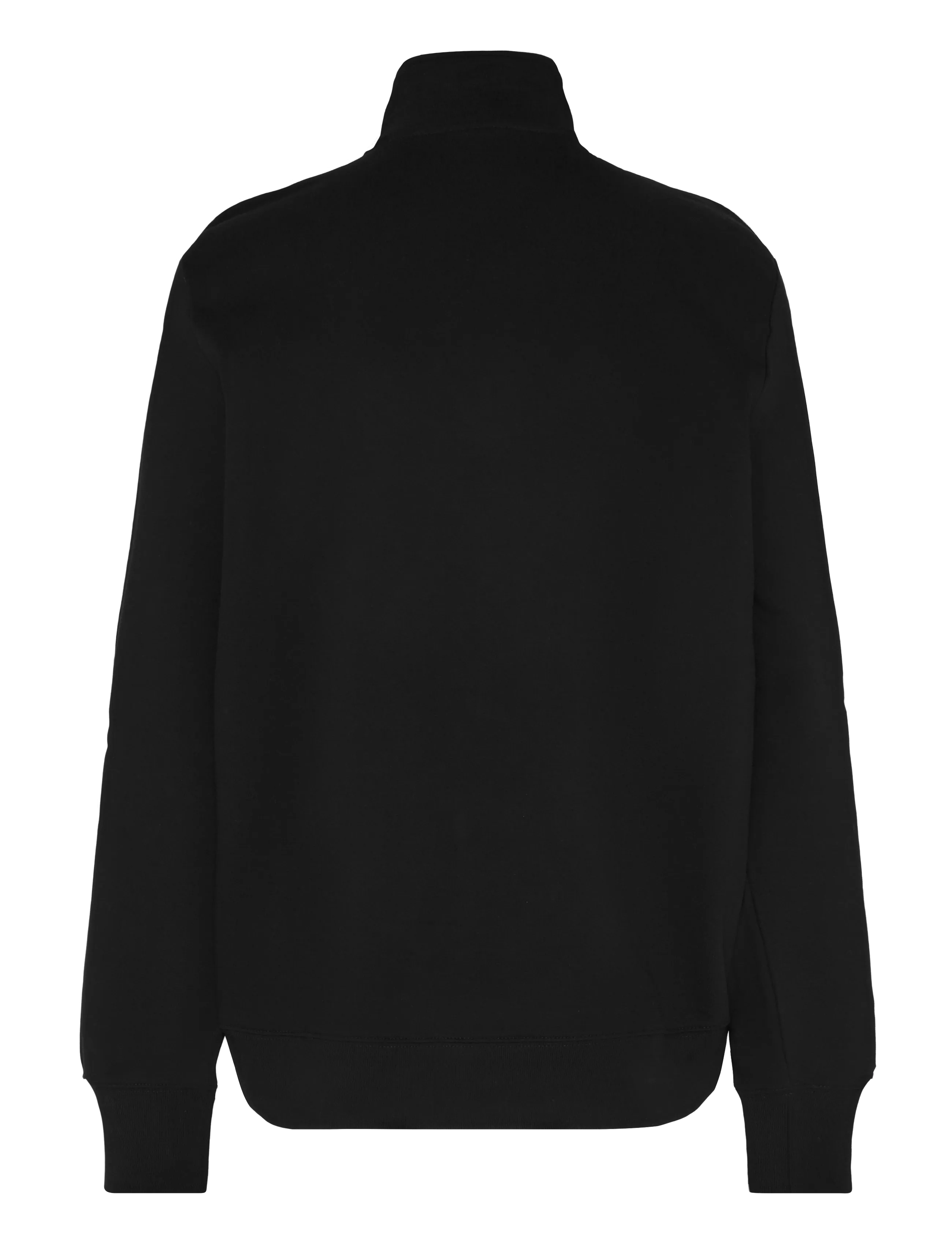 PS Paul Smith - MENS LS REG FIT HALF ZIP TOP ZEBRA - halfzip strik - 79_black - 1