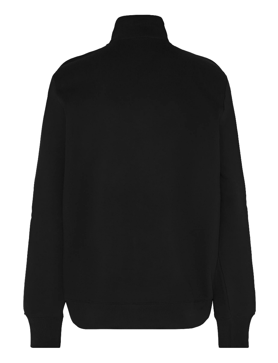 PS Paul Smith - MENS LS REG FIT HALF ZIP TOP ZEBRA - halfzip strik - 79_black - 1