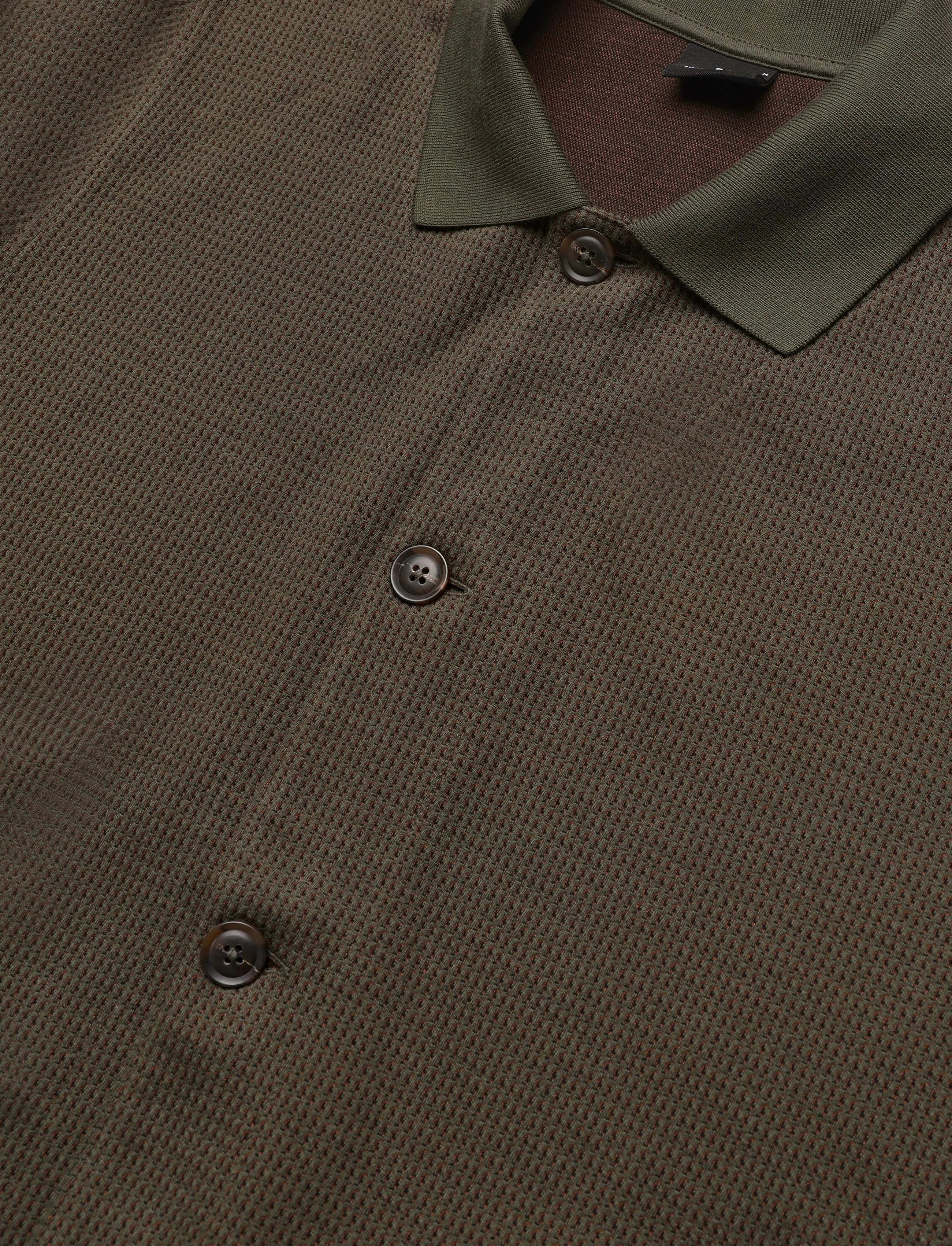 PS Paul Smith - MENS CASUAL FIT CARDIGAN - cardigans - 35_military green - 2