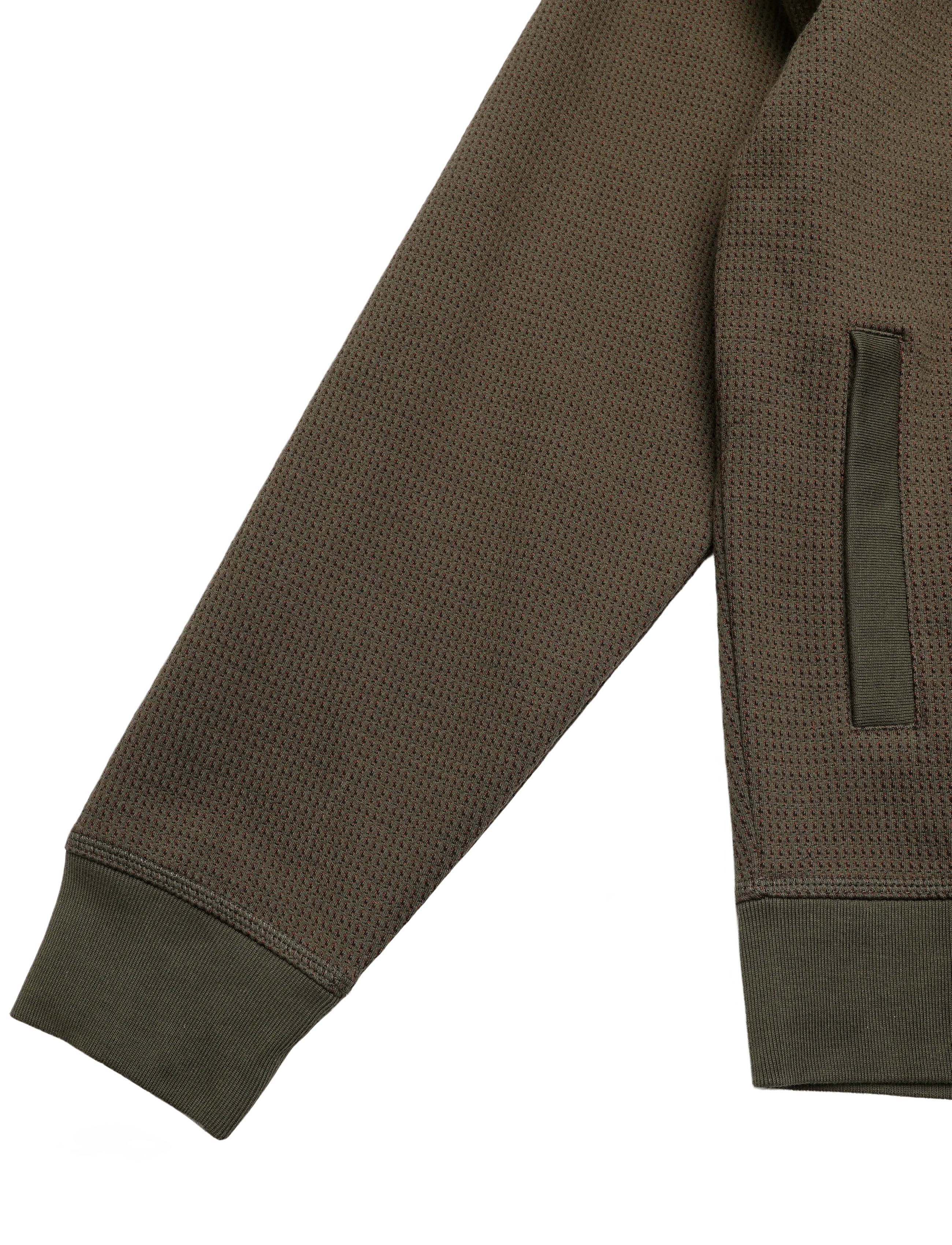 PS Paul Smith - MENS CASUAL FIT CARDIGAN - cardigans - 35_military green - 3
