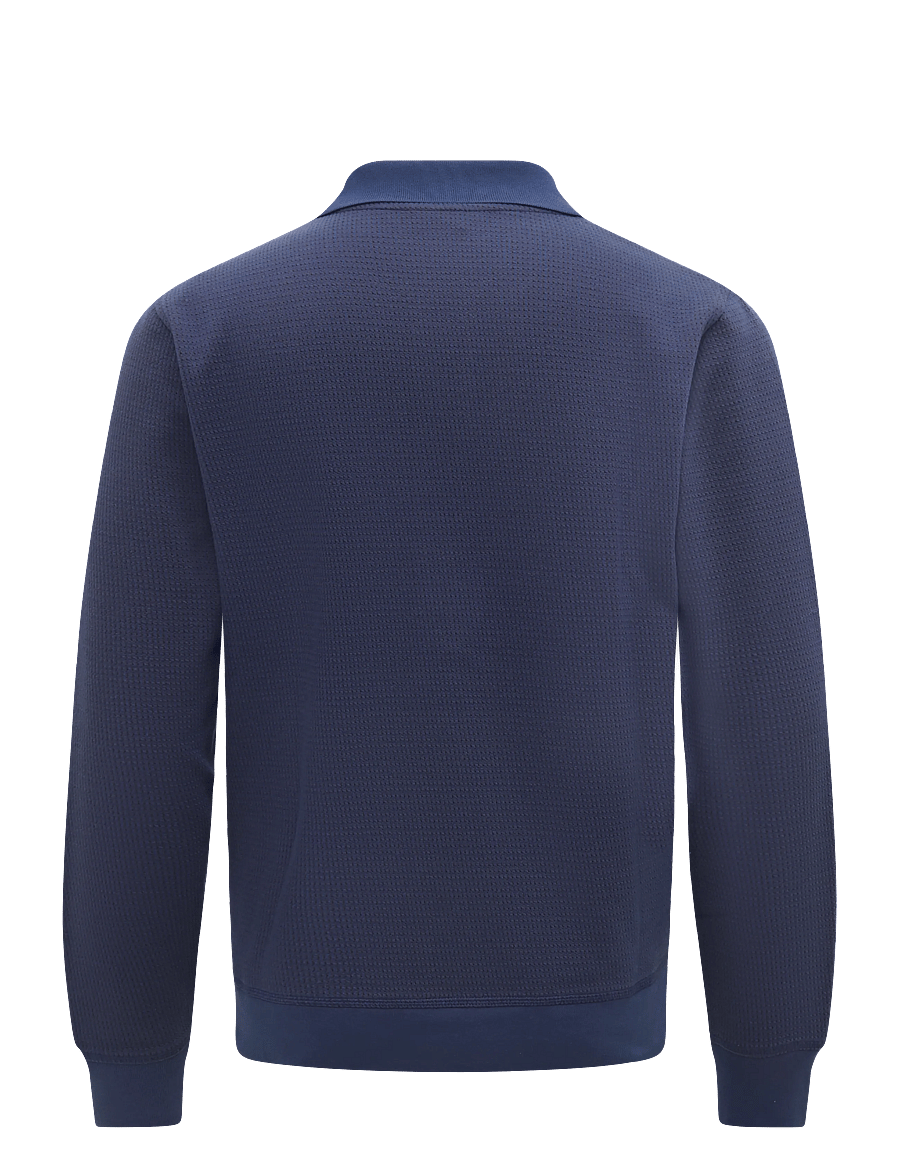 PS Paul Smith - MENS CASUAL FIT CARDIGAN - kardiganid - 46_indigo - 1