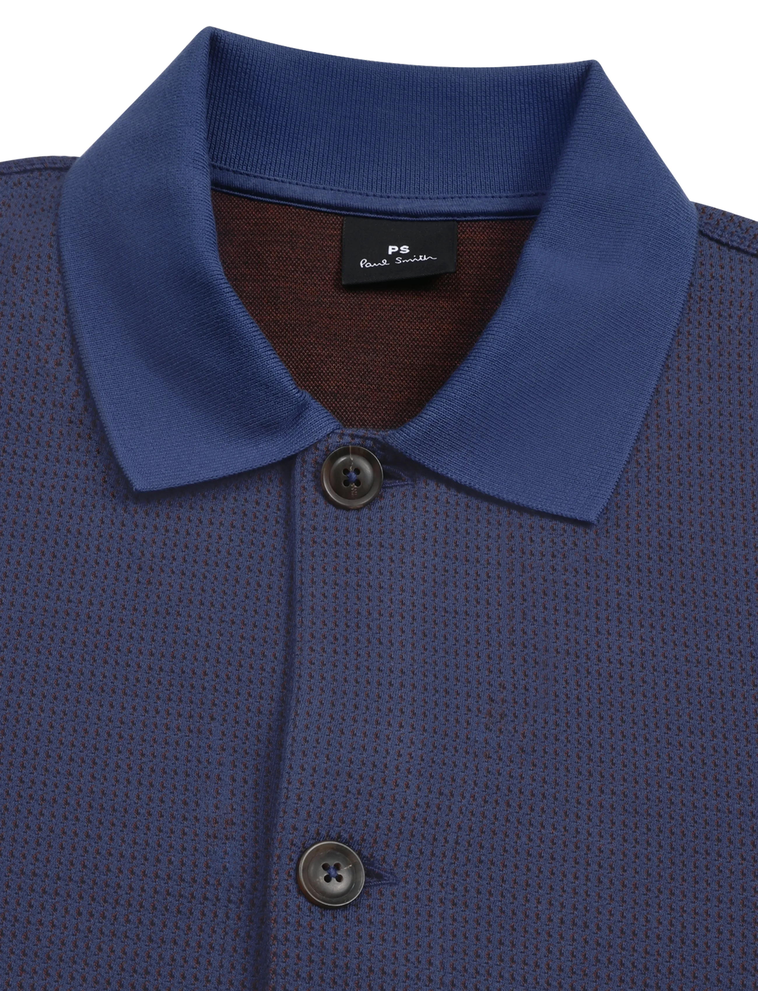 PS Paul Smith - MENS CASUAL FIT CARDIGAN - kardiganid - 46_indigo - 2