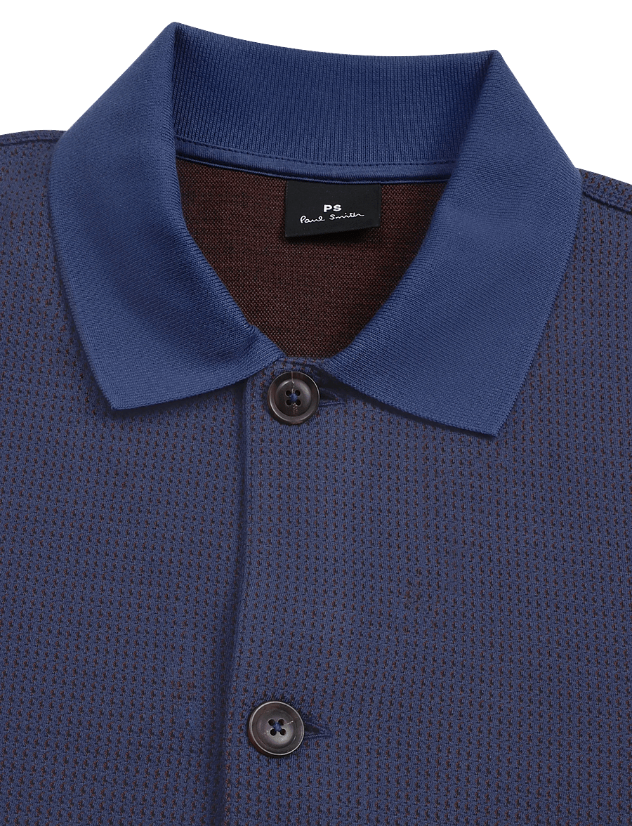PS Paul Smith - MENS CASUAL FIT CARDIGAN - cardigans - indigo - 2