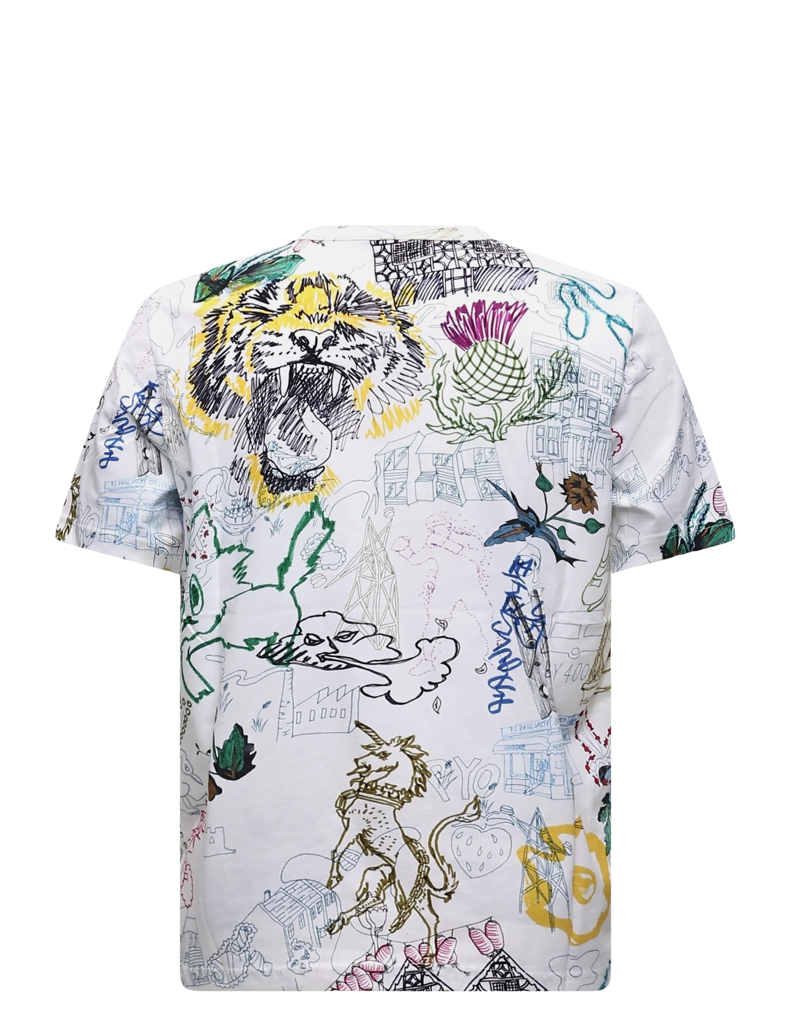 PS Paul Smith - MENS REG FIT T SHIRT - lühikeste varrukatega t-särgid - 01_white - 1