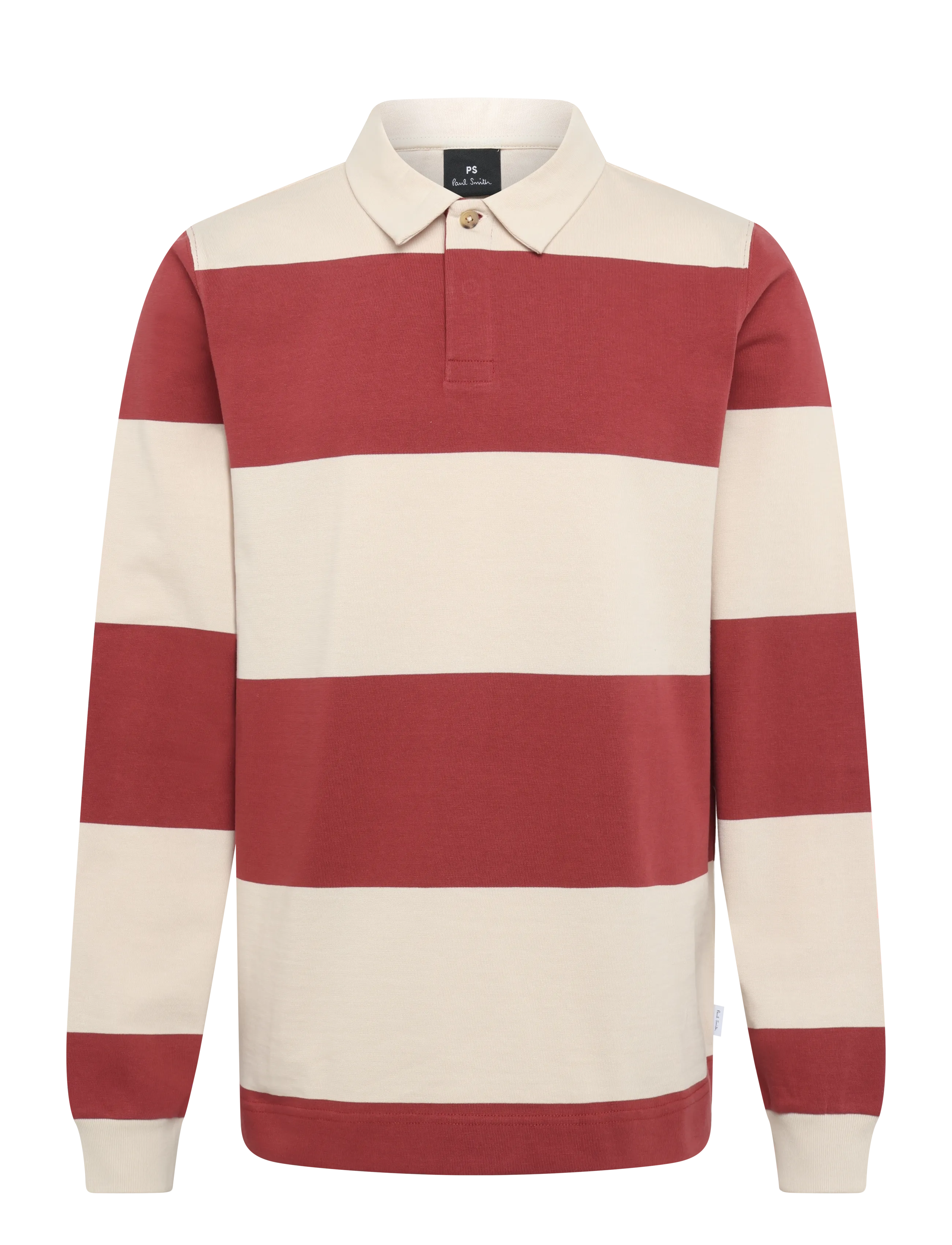 PS Paul Smith MENS LS POPOVER - PS Paul Smith - BRICK RED / burgundy