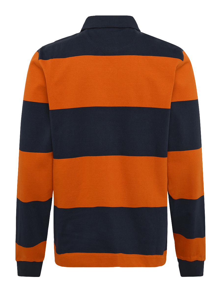 PS Paul Smith - MENS LS POPOVER - langärmelige strick-polohemden - very dark navy - 1