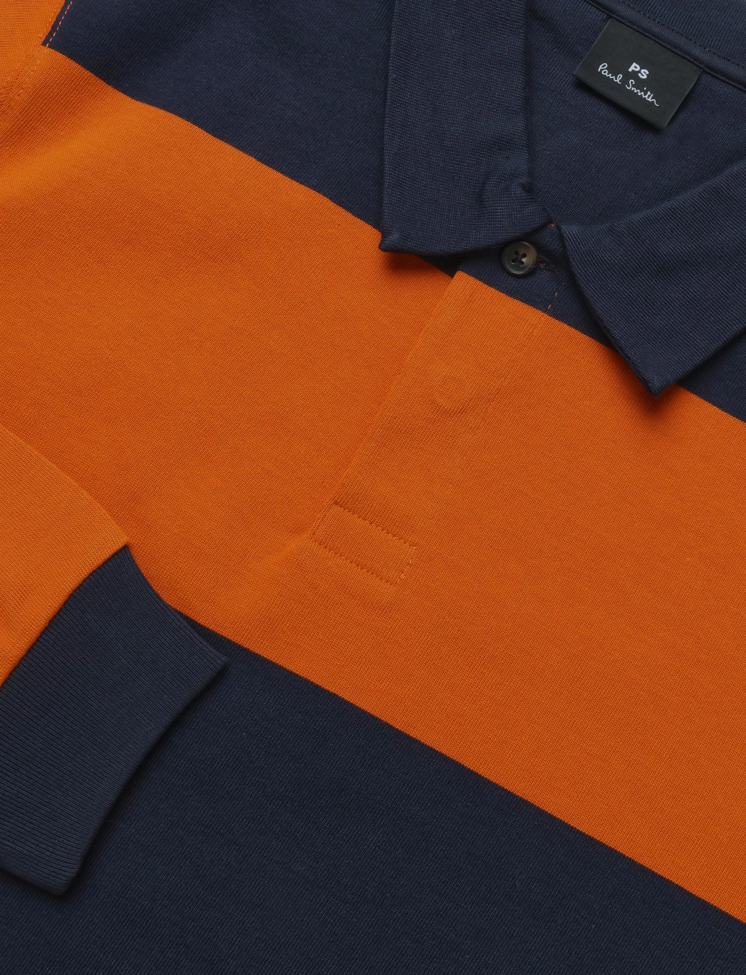 PS Paul Smith - MENS LS POPOVER - langärmelige strick-polohemden - very dark navy - 2